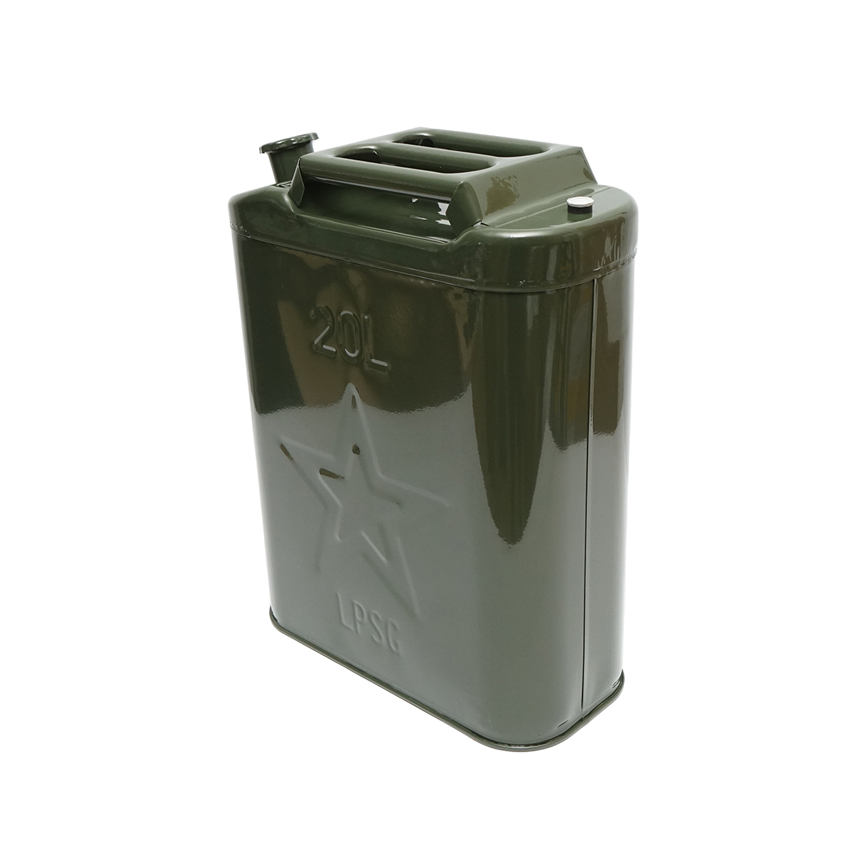 Canistra metal 20L cu dop insurubabil - imagine 3