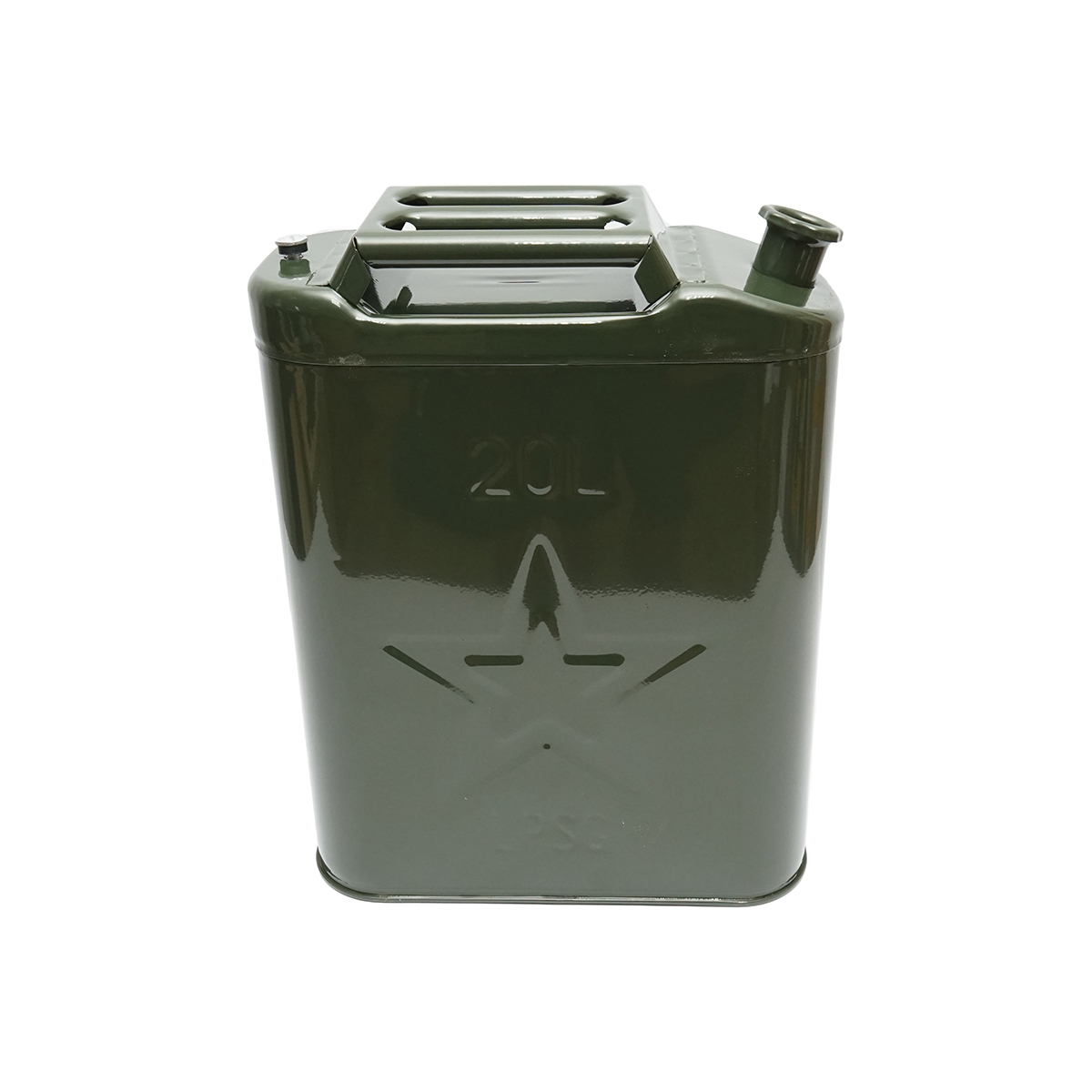 Canistra metal 20L cu dop insurubabil