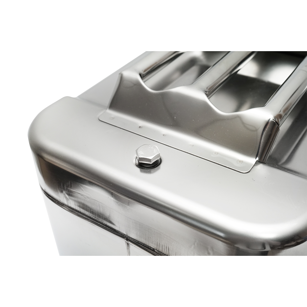 Canistra otel inoxidabil 30L cu furtun flexibil si dop insurubabil - imagine 4