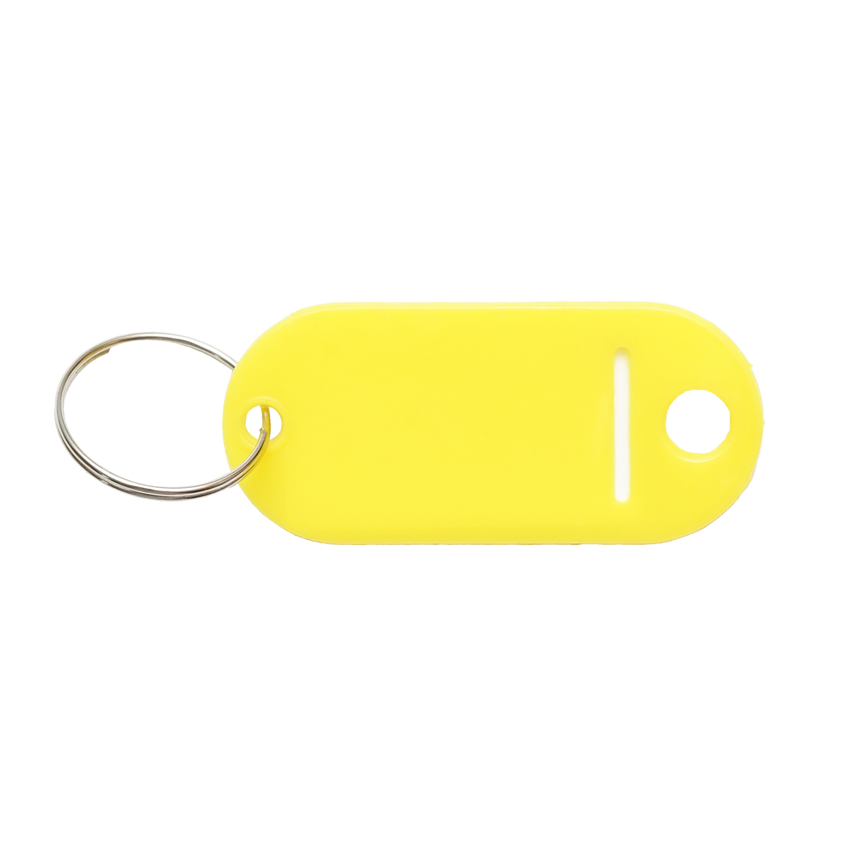 Breloc chei galben cu eticheta - imagine 3