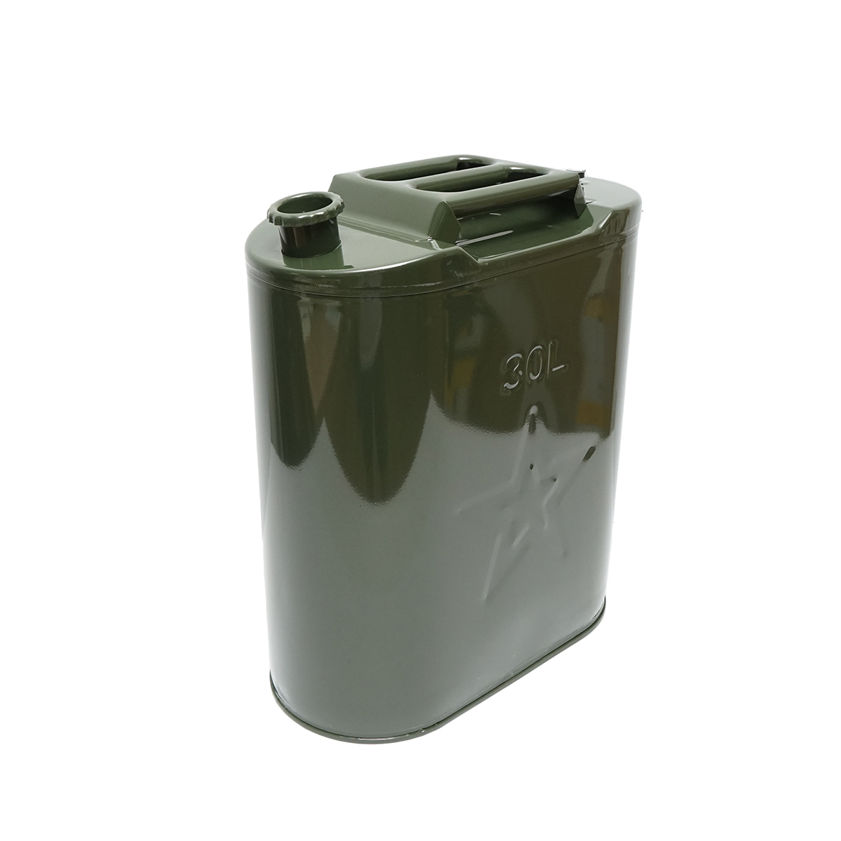 Canistra metal 30L cu dop insurubabil - imagine 3