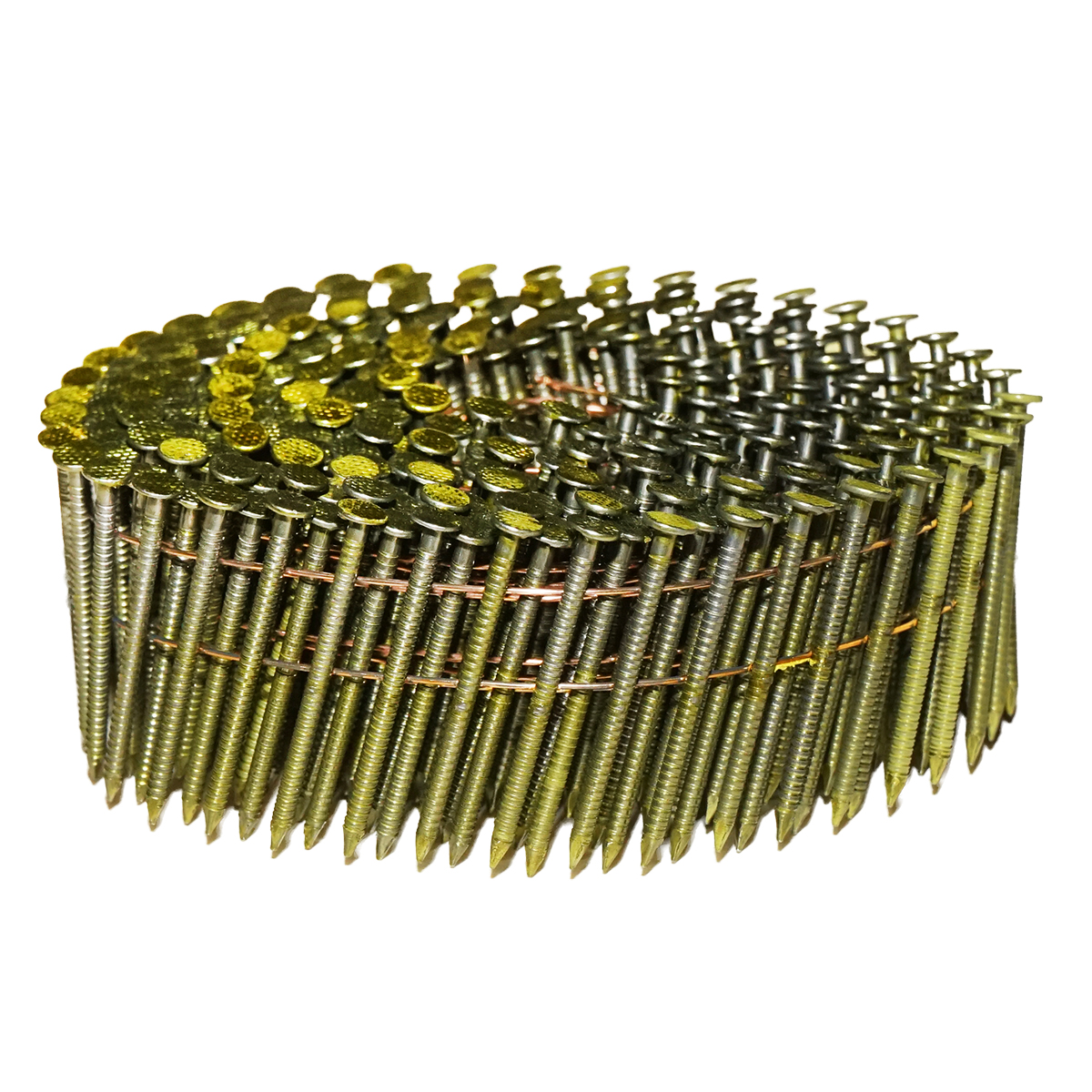 Set 12000 cuie pe tambur/rola, inelate 2.3x40mm, 300buc/rola