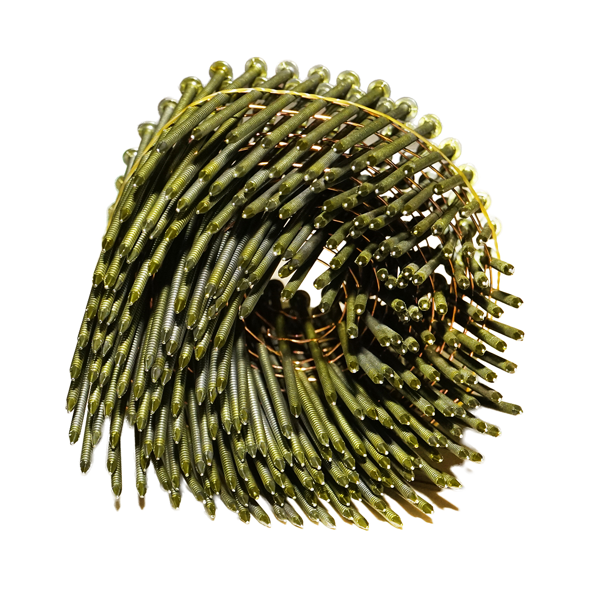 Set 5000 cuie pe tambur/rola, inelate 2.8x80mm, 250buc/rola - imagine 3