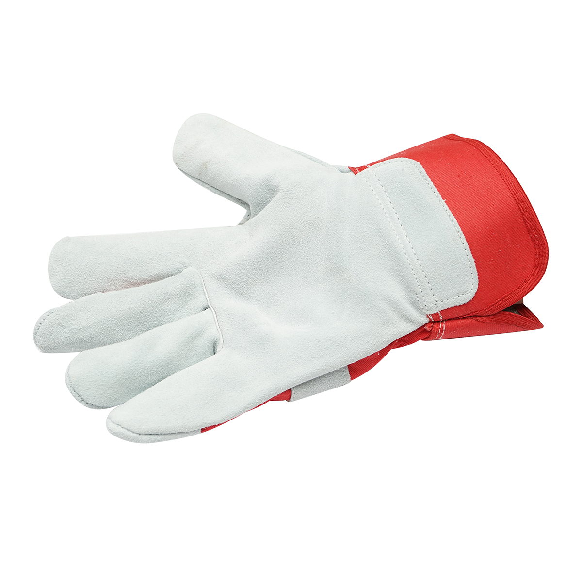 Manusi de lucru din piele-bumbac marimea 10 Breckner Germany - imagine 3