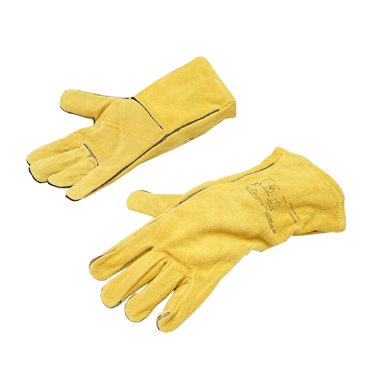 Manusi de sudura din piele cu captuseala, lungime 35cm marimea 10 Breckner Germany - imagine 2