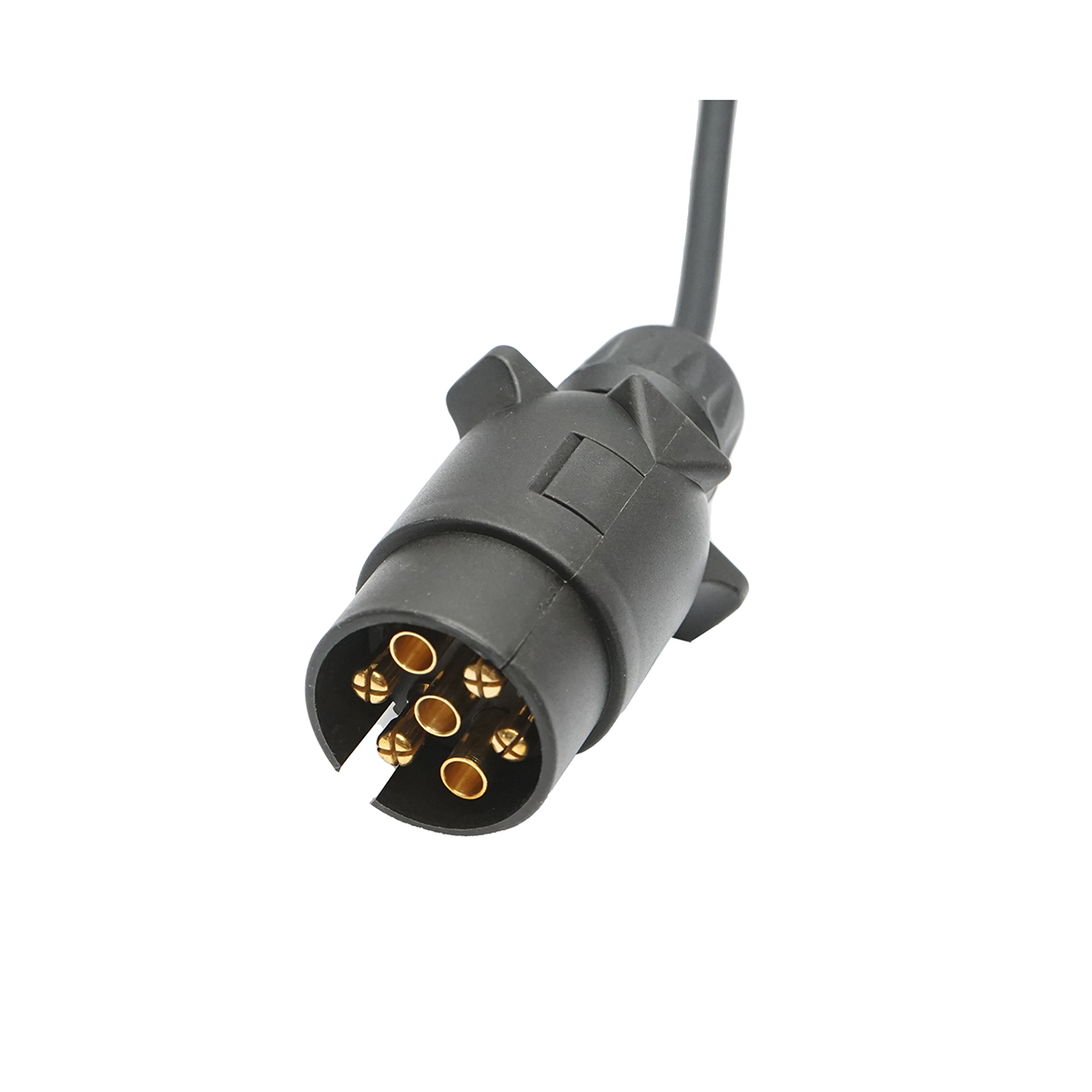Set lampi magnetice 12V pentru remorca, fisa 7 pini, cablu intre stopuri de 2.5m, cablu fisa 7.5m Breckner Germany - imagine 5