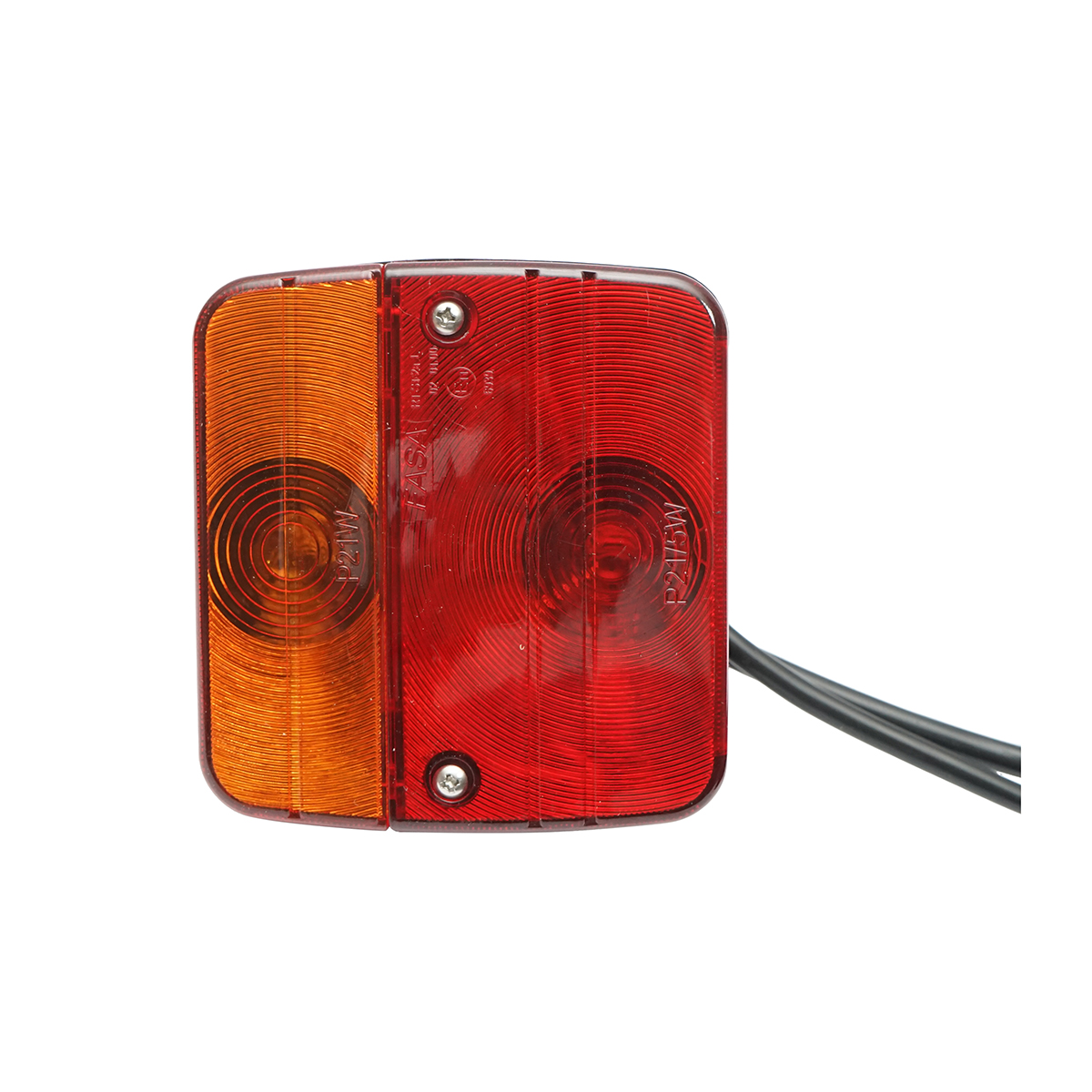 Set lampi magnetice 12V pentru remorca, fisa 7 pini, cablu intre stopuri de 2.5m, cablu fisa 7.5m Breckner Germany - imagine 4