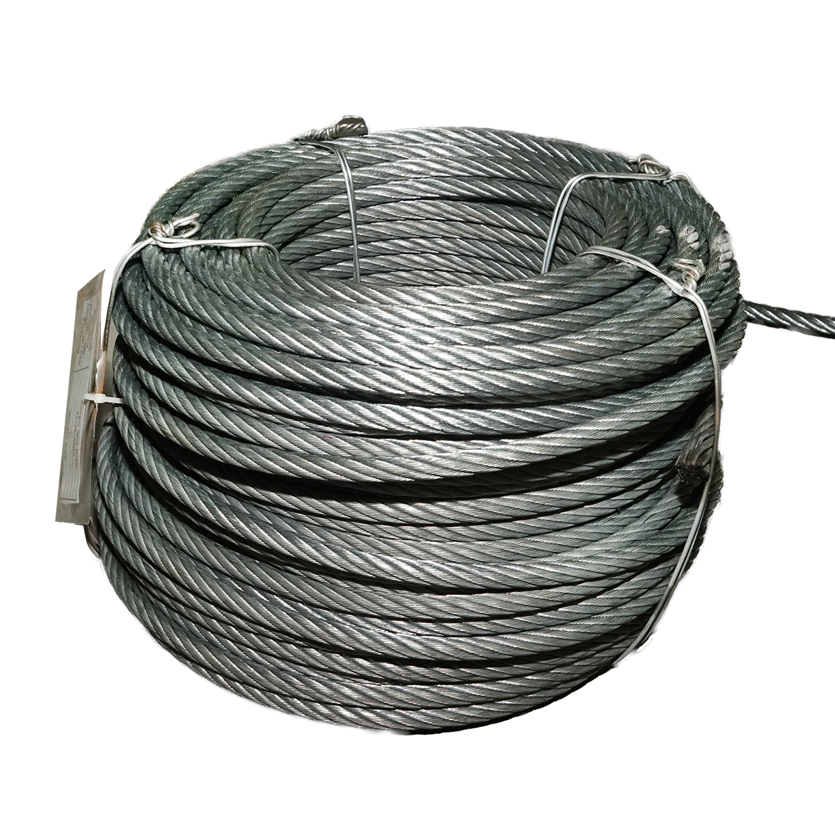 Cablu troliu otel 6x25 fi 11mm cu inima metalica 80m/rola