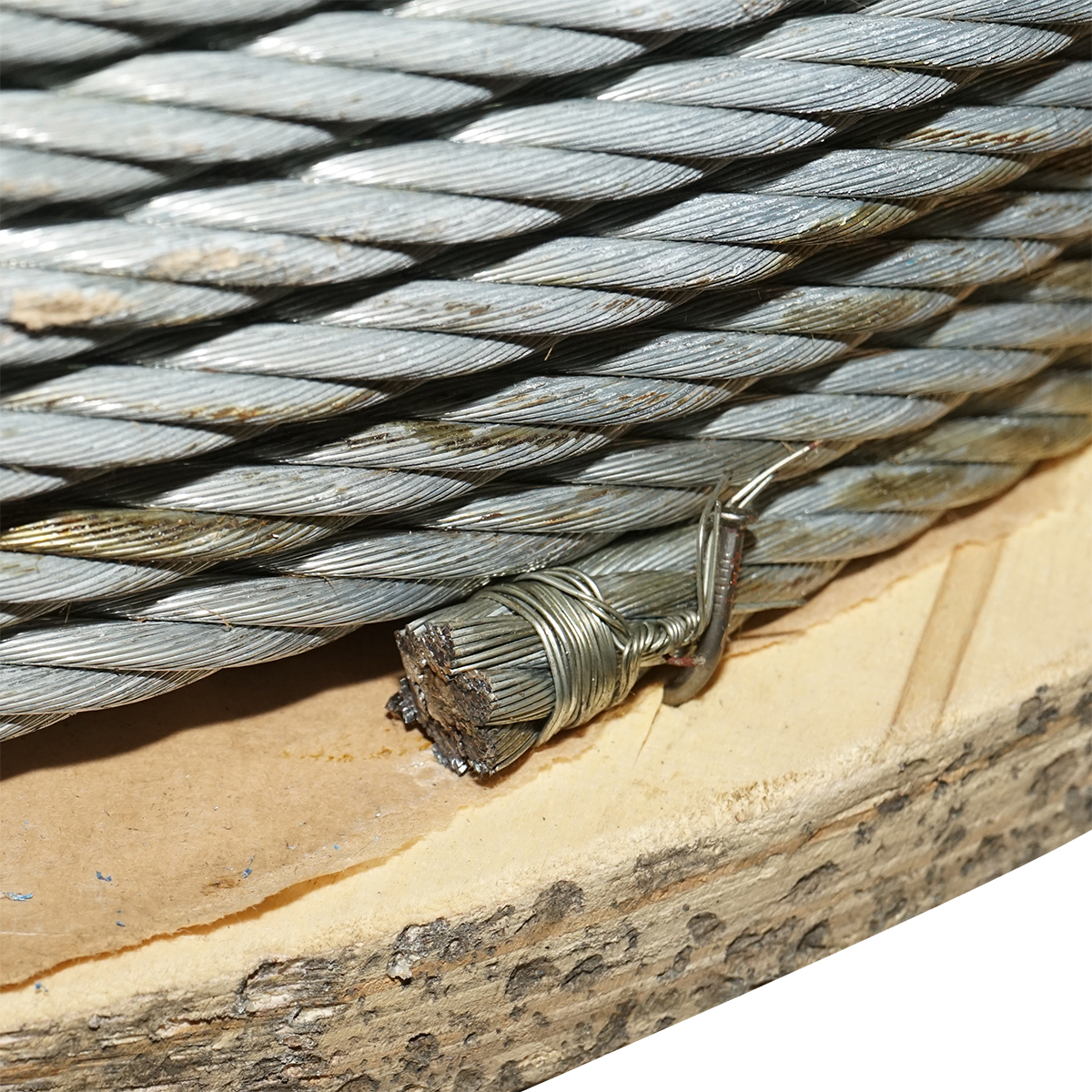 Cablu troliu otel 6x37 fi 16mm cu inima metalica 50m/rola - imagine 3