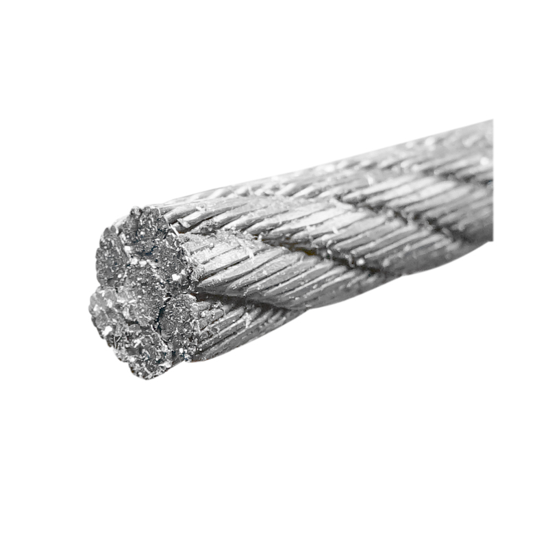 Cablu troliu otel 6x25 fi 11mm cu inima metalica 500m/rola batut 0,7kg/1m - imagine 3