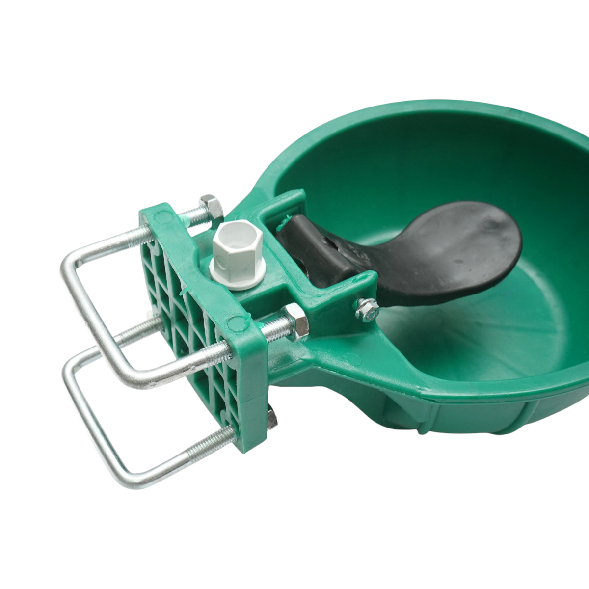 Adapatoare plastic 2.5L ultra rezistenta verde cu clapeta si accesorii de prindere 300x240x90mm - imagine 6