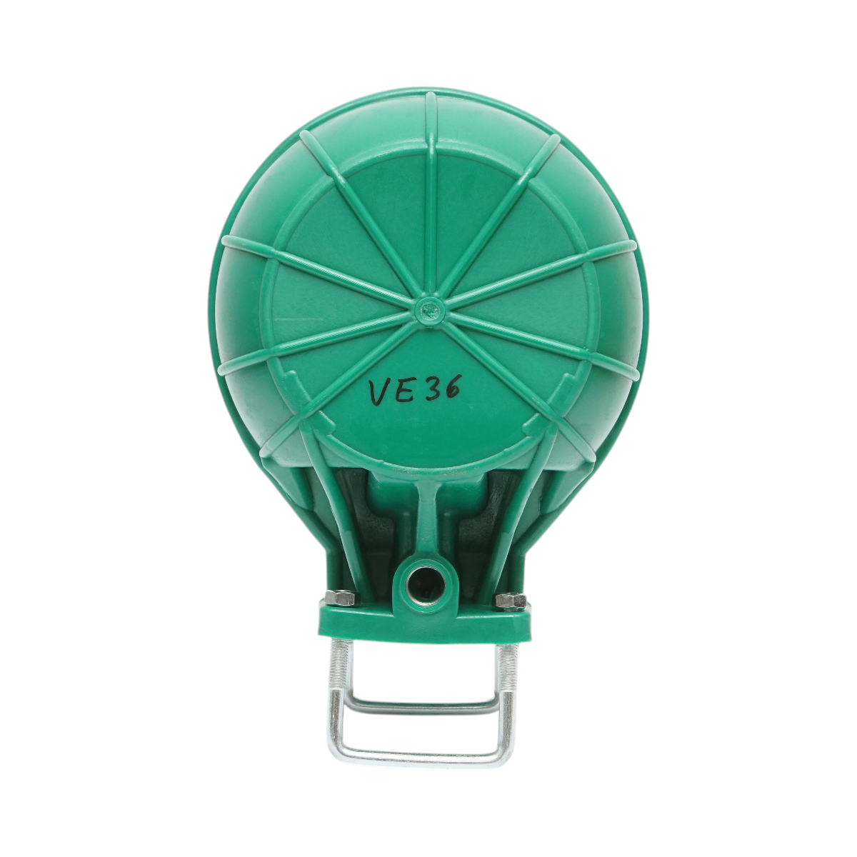 Adapatoare plastic 2.5L ultra rezistenta verde cu clapeta si accesorii de prindere 300x240x90mm - imagine 4