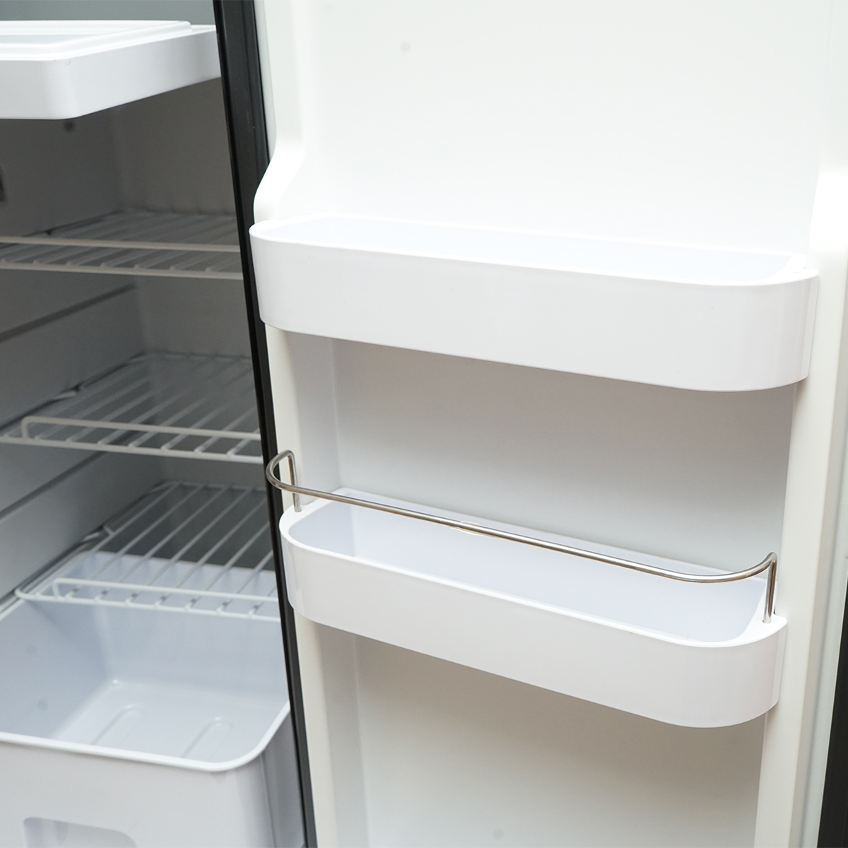 Frigider auto cu compresor 80W, capacitate 92.9L, tensiune alimentare 12-24-220V, ecran LCD, 418x504x975mm CR90 AUTOSPEED - imagine 9