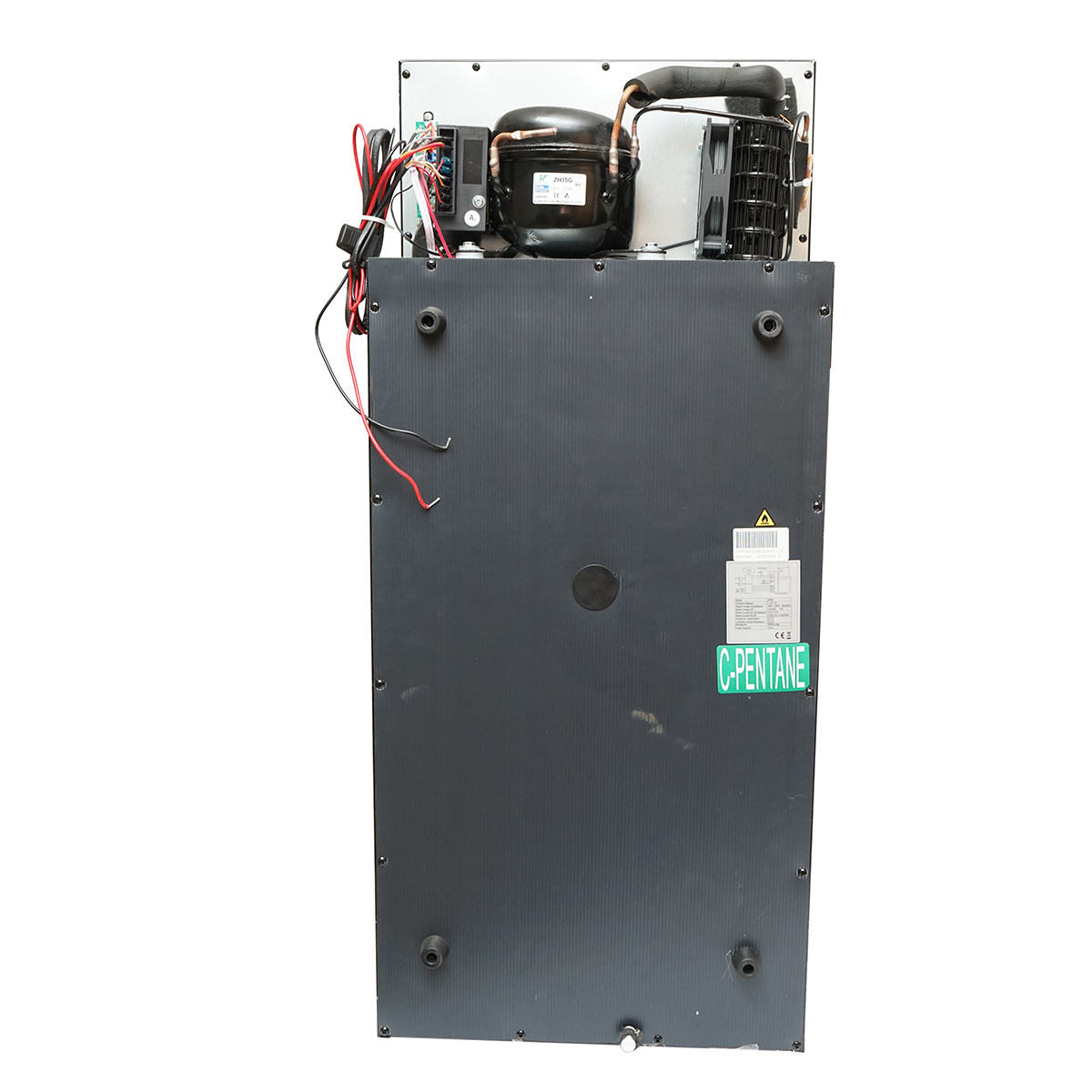 Frigider auto cu compresor 80W, capacitate 92.9L, tensiune alimentare 12-24-220V, ecran LCD, 418x504x975mm CR90 AUTOSPEED - imagine 4