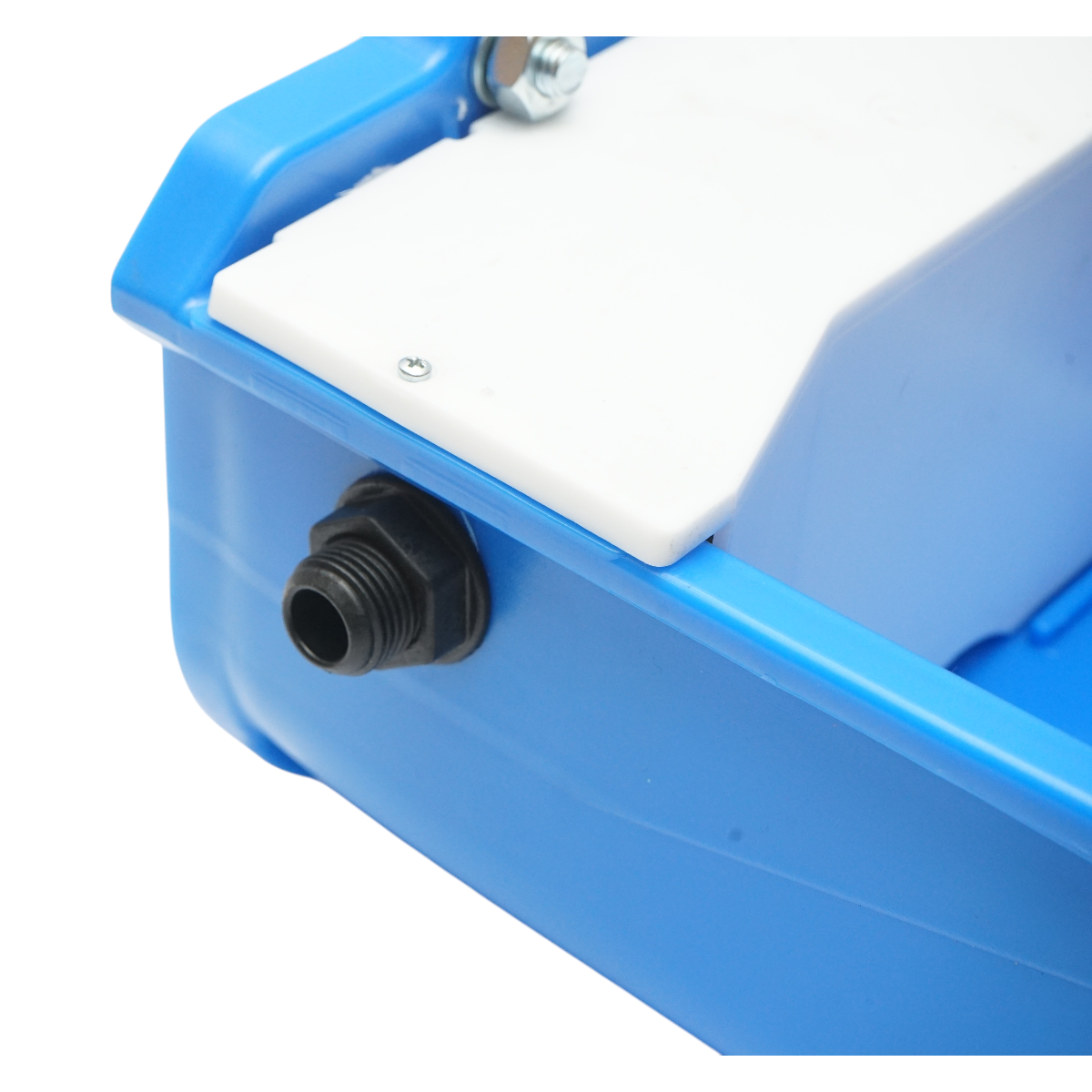 Adapatoare plastic 5L ultra rezistenta albastra cu plutitor si accesorii de prindere 315x245x150mm - imagine 5