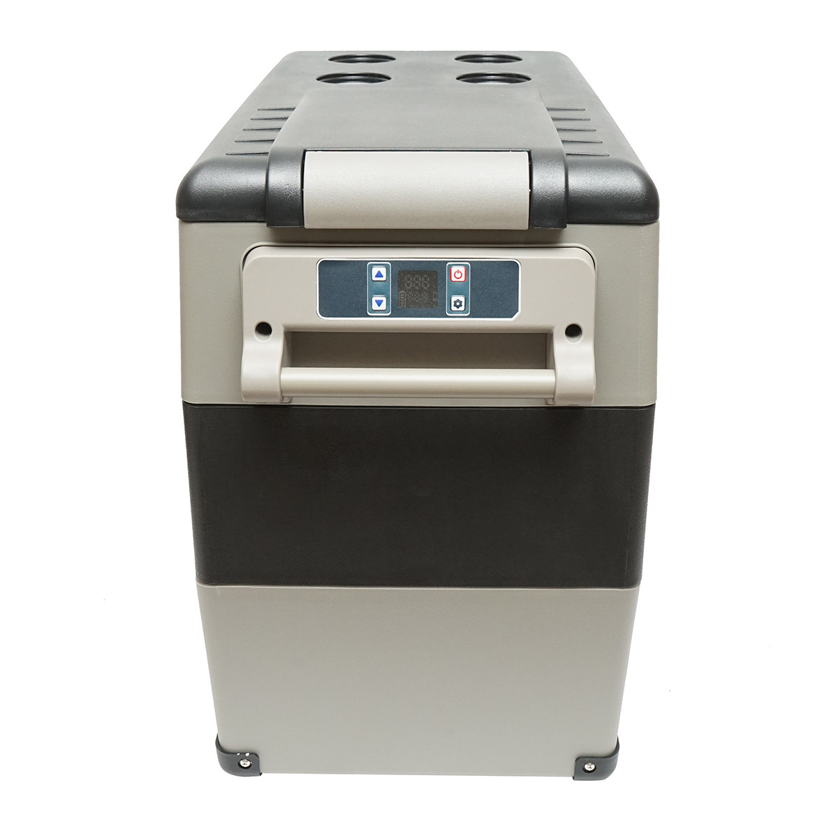 Frigider auto cu compresor 60W, capacitate 49.4L, tensiune alimentare 12-24-220V, ecran LCD, 690x346x524mm CF55 AUTOSPEED - imagine 2