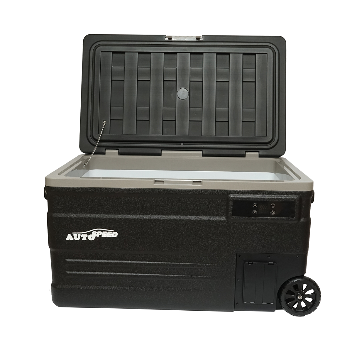 Frigider auto cu compresor 80W, capacitate 74L, tensiune alimentare 12-24-220V, ecran LCD, 831x465x458mm U75E AUTOSPEED - imagine 2