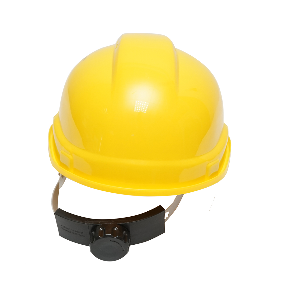 Casca ventilata reglabila 51-63cm galbena Crownman - imagine 4