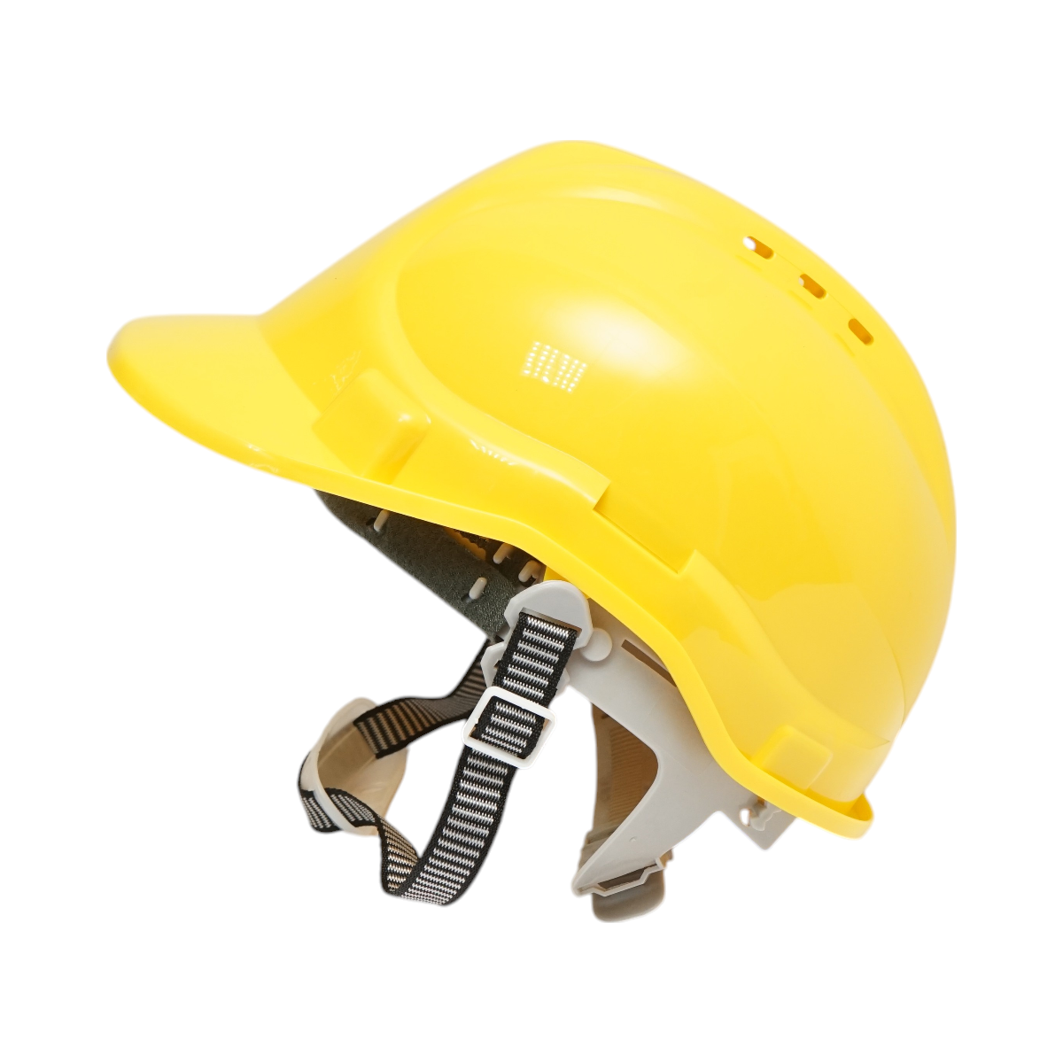 Casca ventilata reglabila 51-63cm galbena Crownman - imagine 3