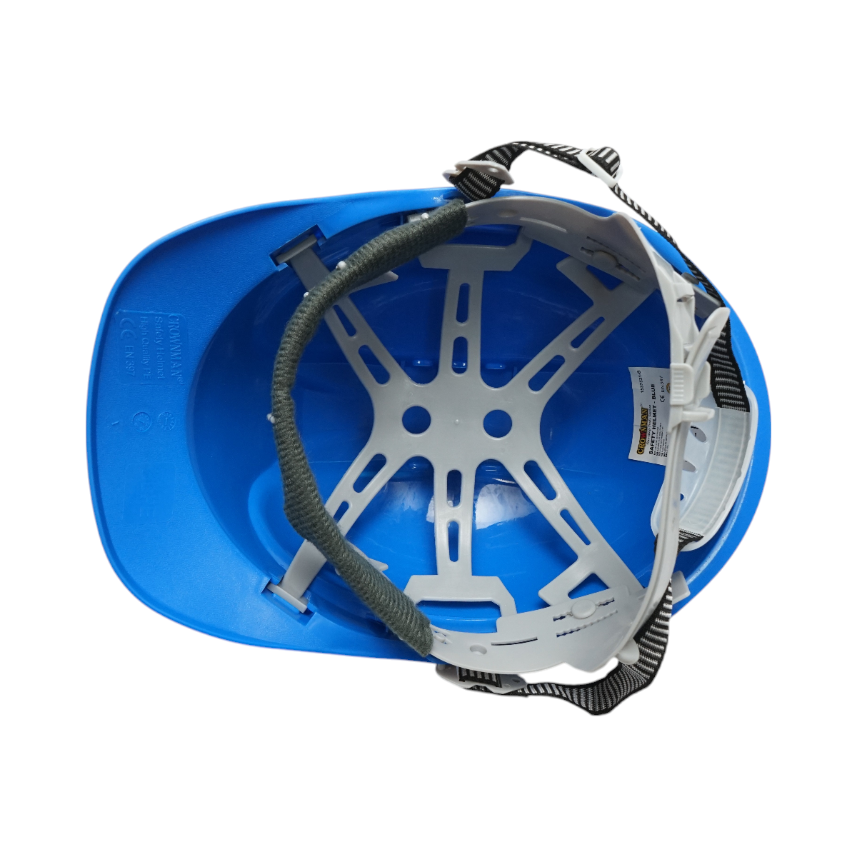 Casca ventilata reglabila 51-63cm albastra Crownman - imagine 4