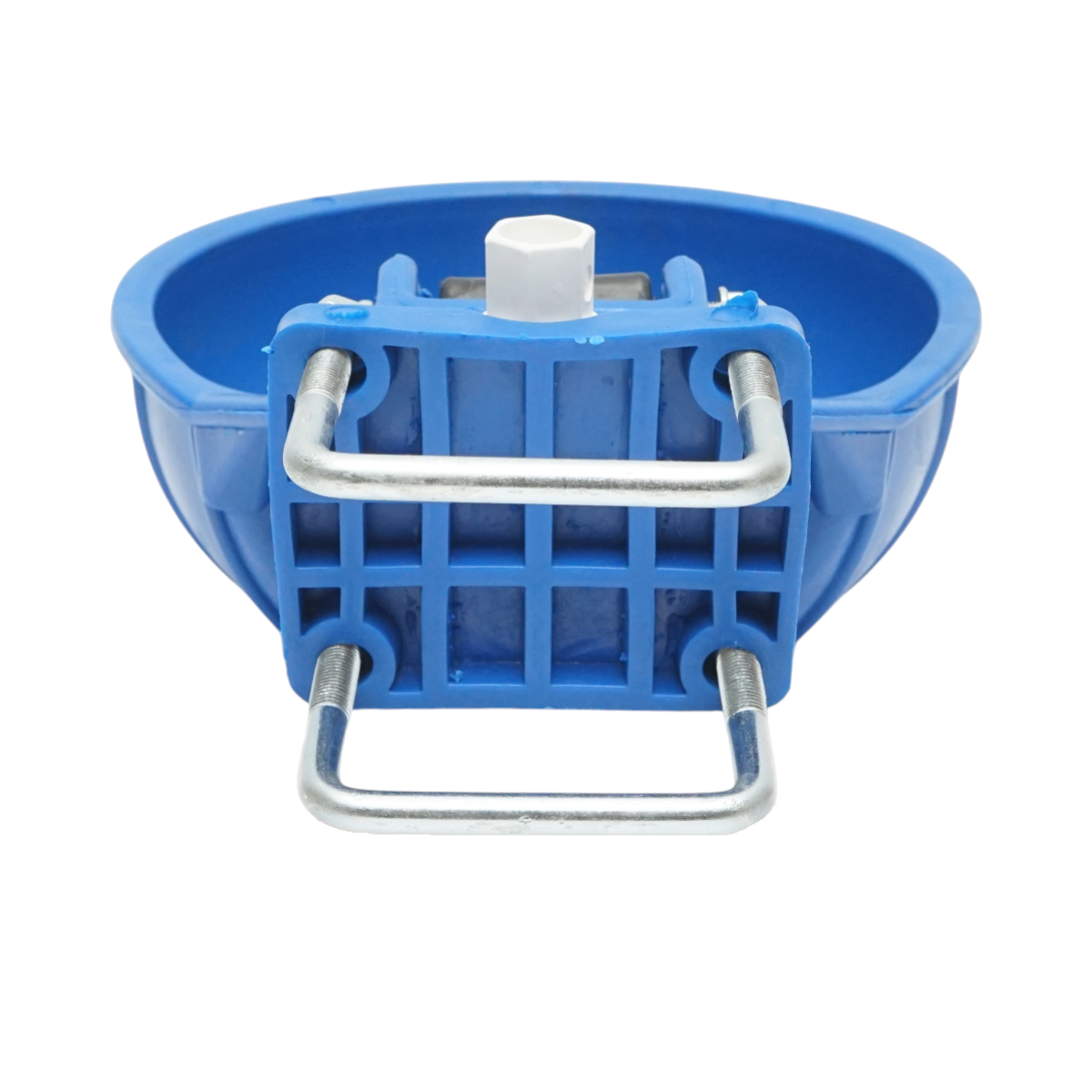 Adapatoare plastic 2L ultra rezistenta albastra cu clapeta si accesorii de prindere 300x240x85mm - imagine 5