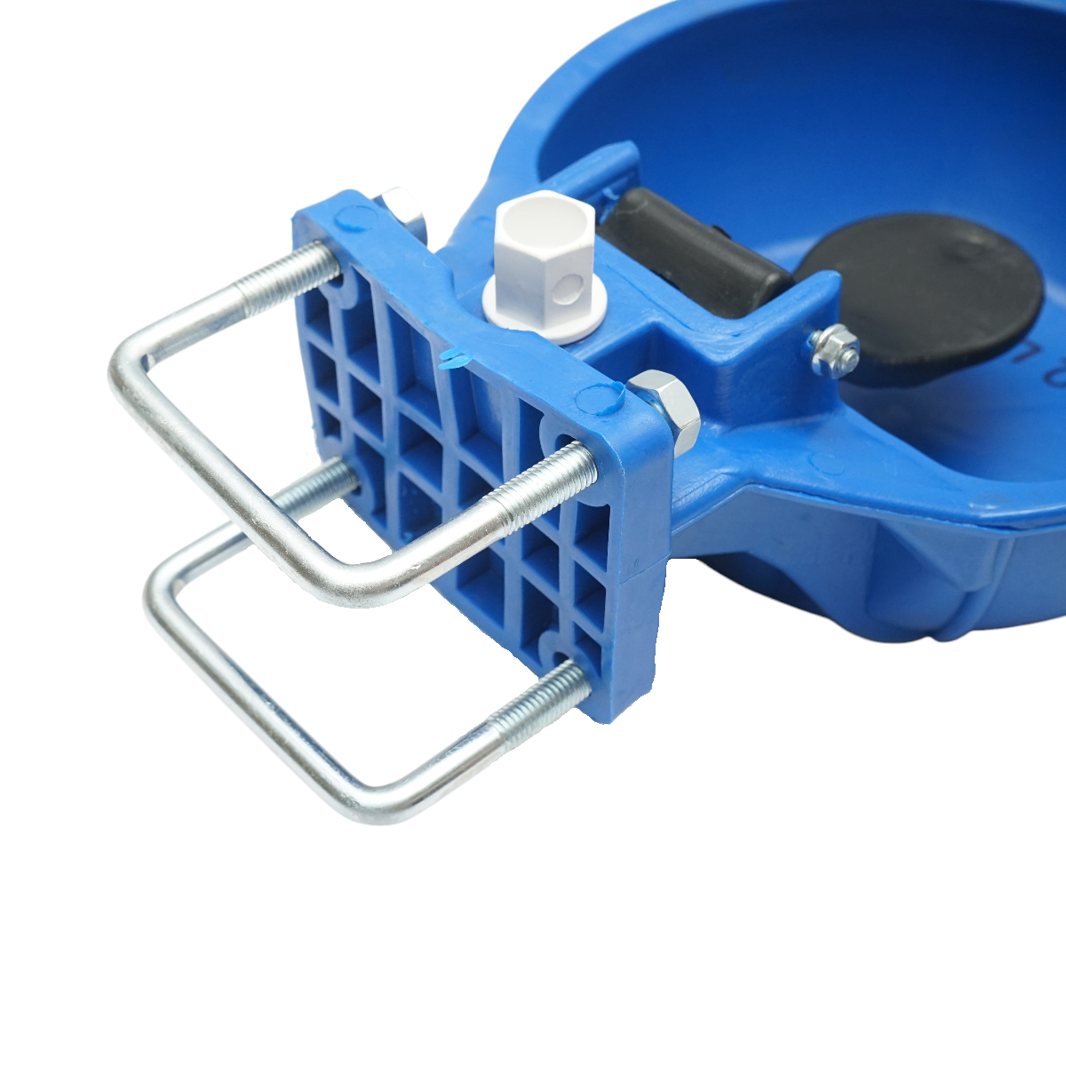 Adapatoare plastic 2L ultra rezistenta albastra cu clapeta si accesorii de prindere 300x240x85mm - imagine 6