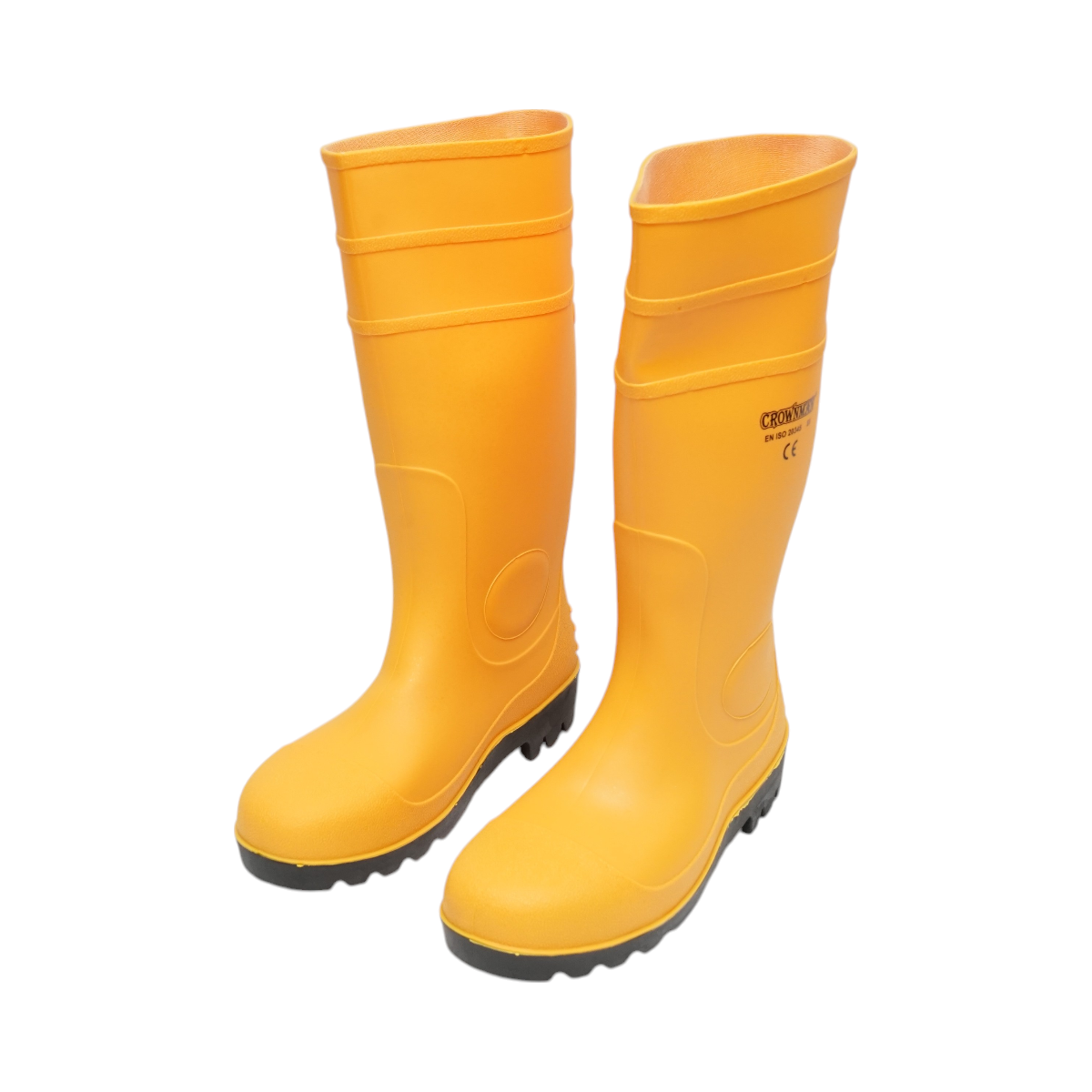 Cizme de lucru din cauciuc galben marimea 41 Crownman - imagine 2