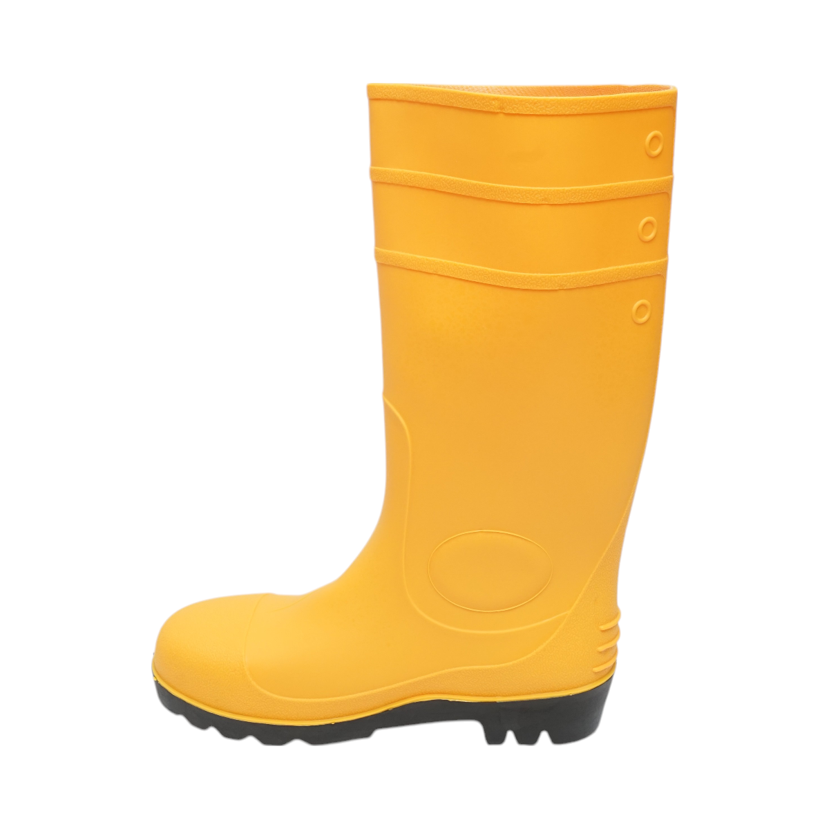 Cizme de lucru din cauciuc galben marimea 41 Crownman - imagine 6
