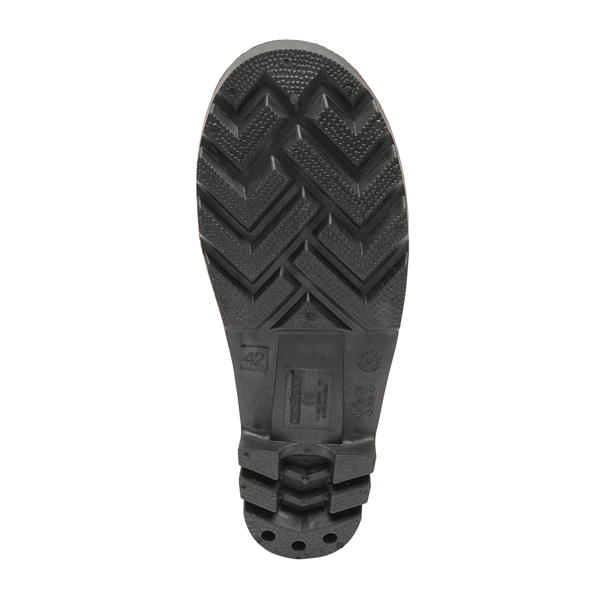 Cizme de lucru din cauciuc galben marimea 42 Crownman - imagine 7