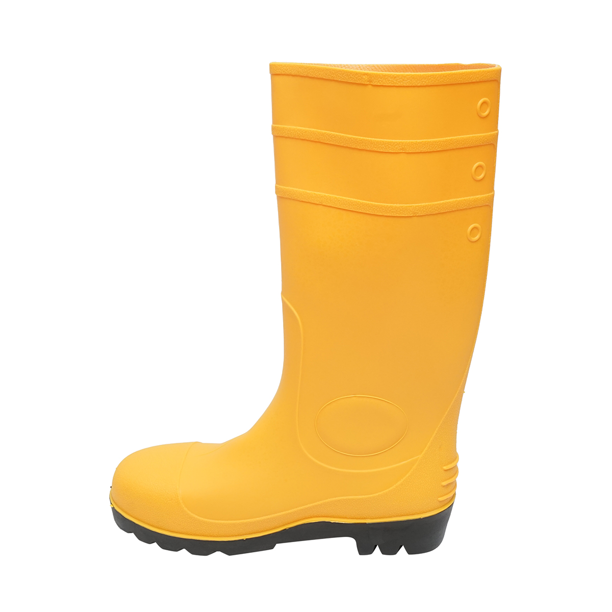 Cizme de lucru din cauciuc galben marimea 43 Crownman - imagine 6