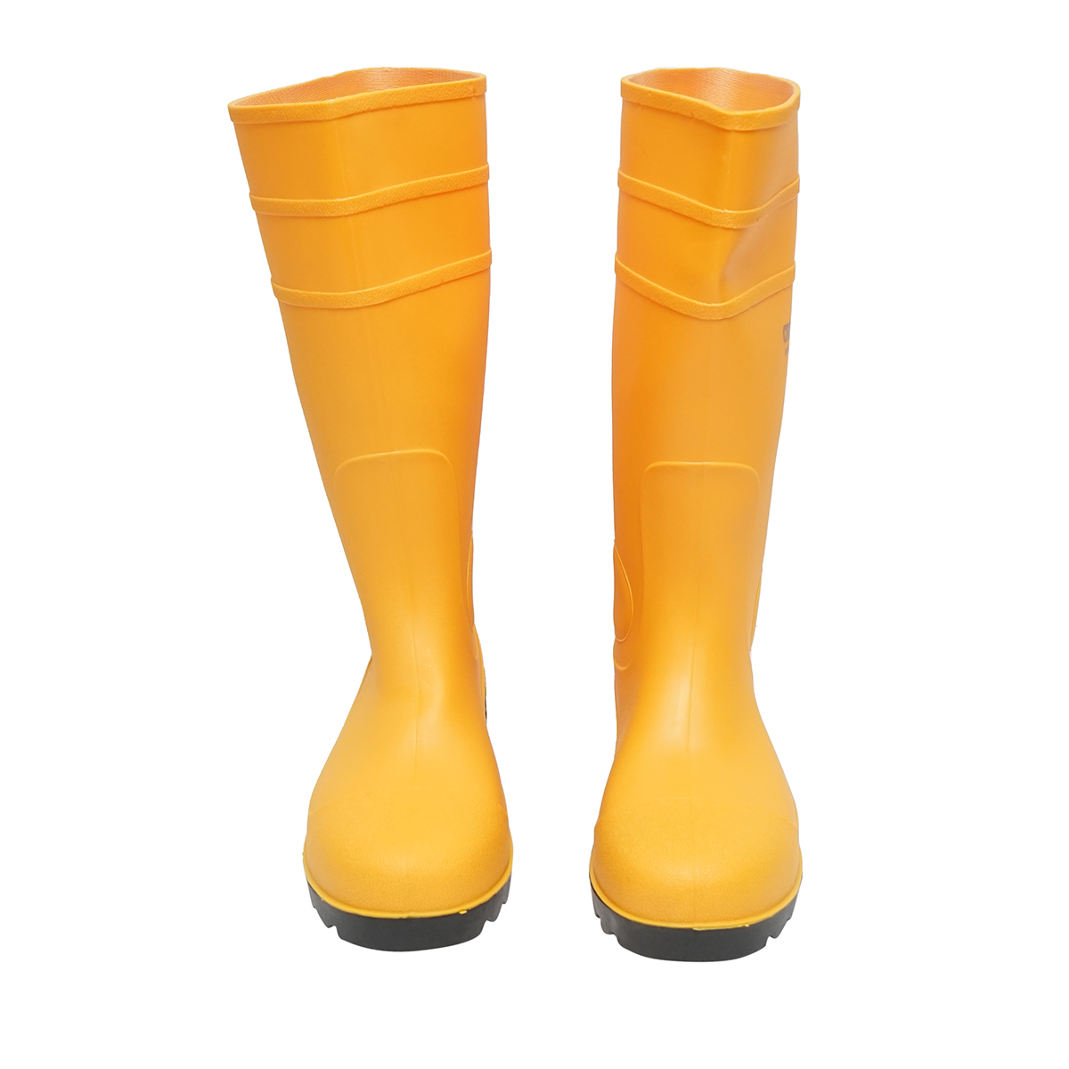 Cizme de lucru din cauciuc galben marimea 43 Crownman - imagine 3