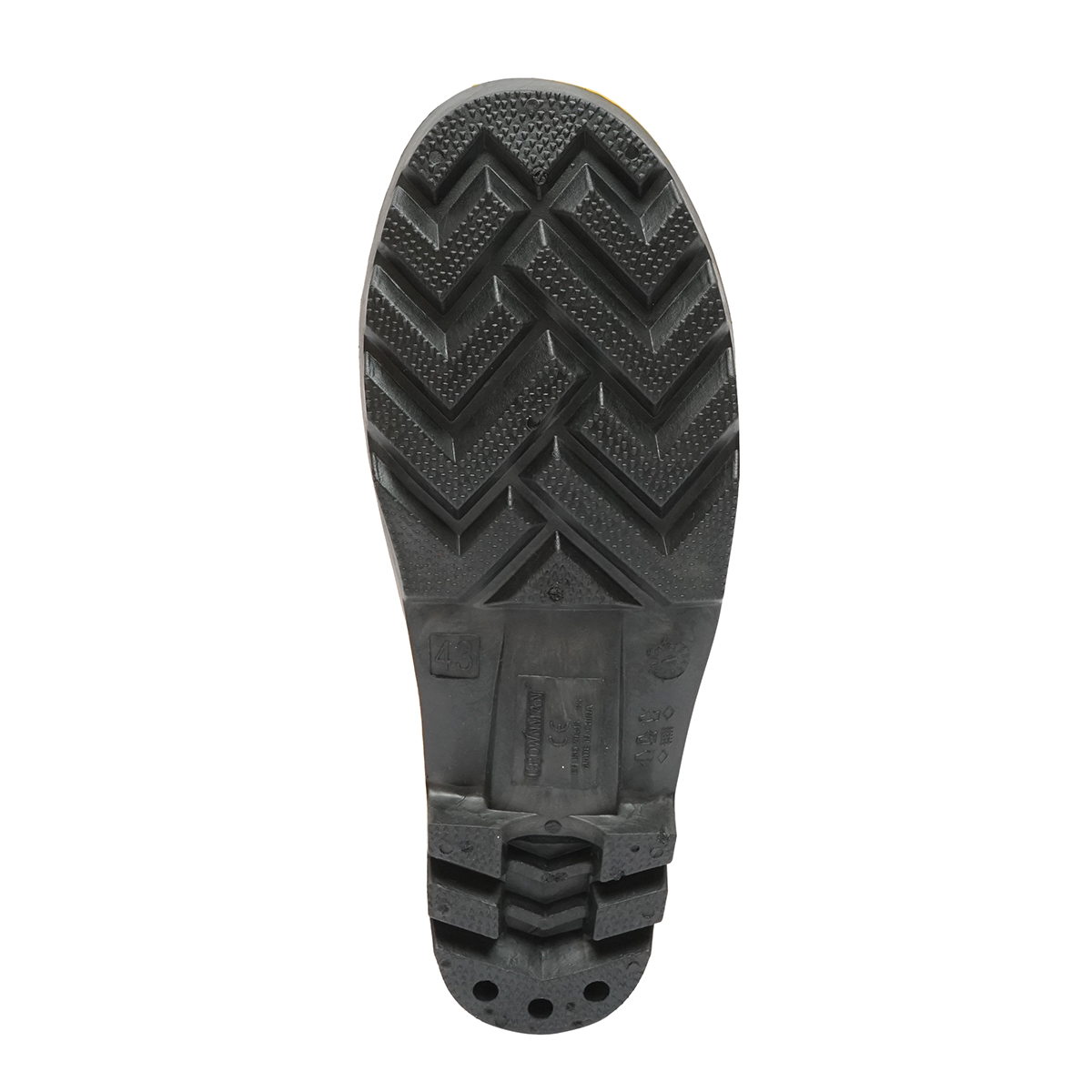 Cizme de lucru din cauciuc galben marimea 43 Crownman - imagine 7