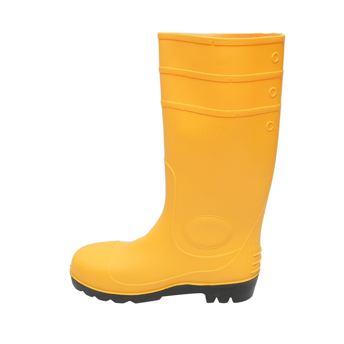 Cizme de lucru din cauciuc galben marimea 44 Crownman - imagine 6