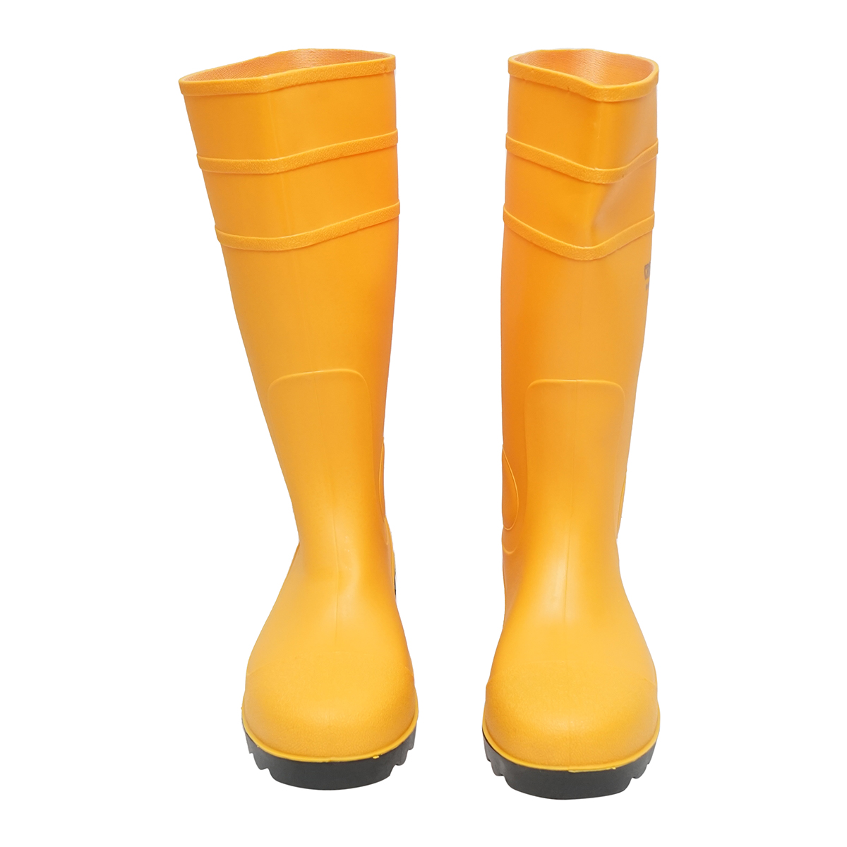 Cizme de lucru din cauciuc galben marimea 44 Crownman - imagine 3