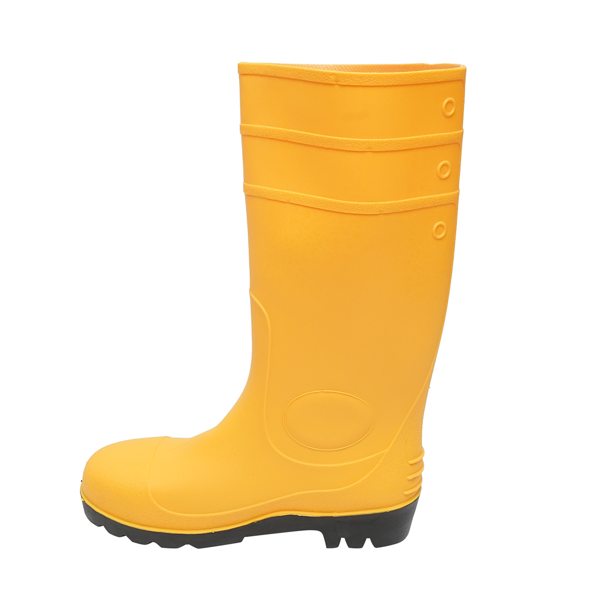 Cizme de lucru din cauciuc galben marimea 45 Crownman - imagine 6
