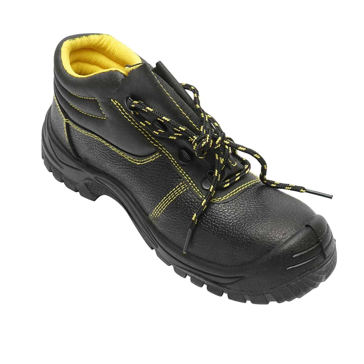 Bocanci de protectie cu bombeu si insertie talpa din otel, marimea 40 Crownman - imagine 5