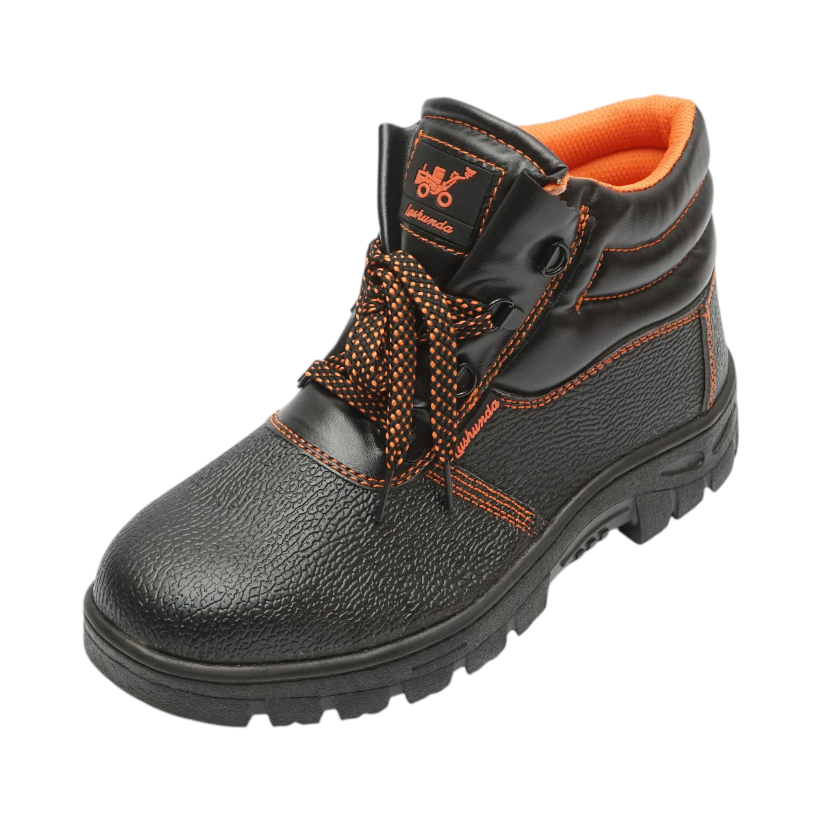 Bocanci de protectie cu bombeu si insertie talpa din otel, marimea 43 - imagine 4