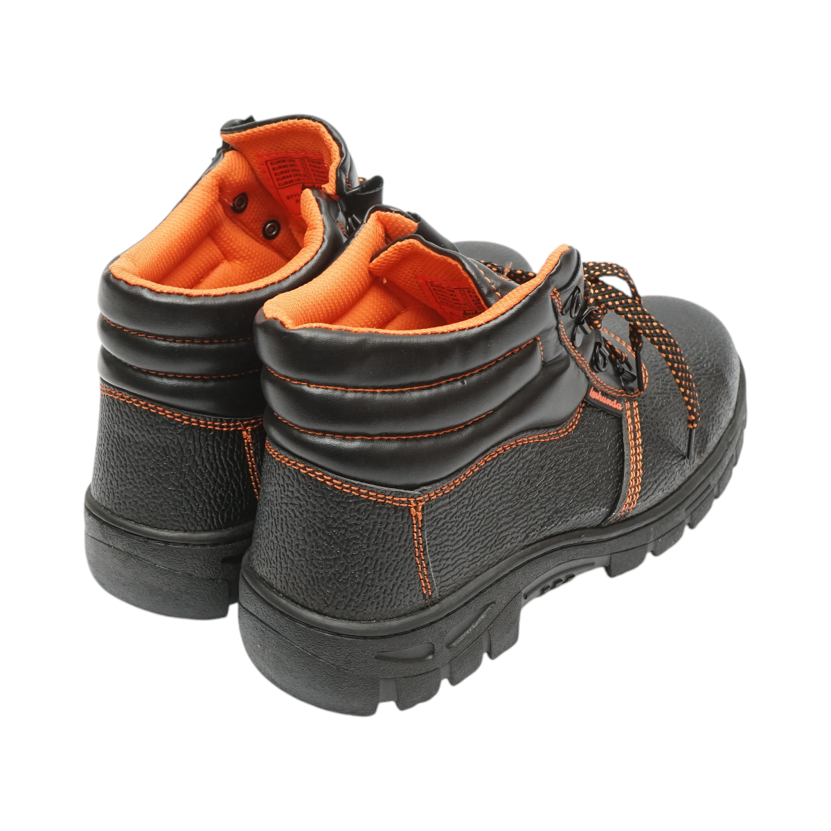 Bocanci de protectie cu bombeu si insertie talpa din otel, marimea 43 - imagine 3