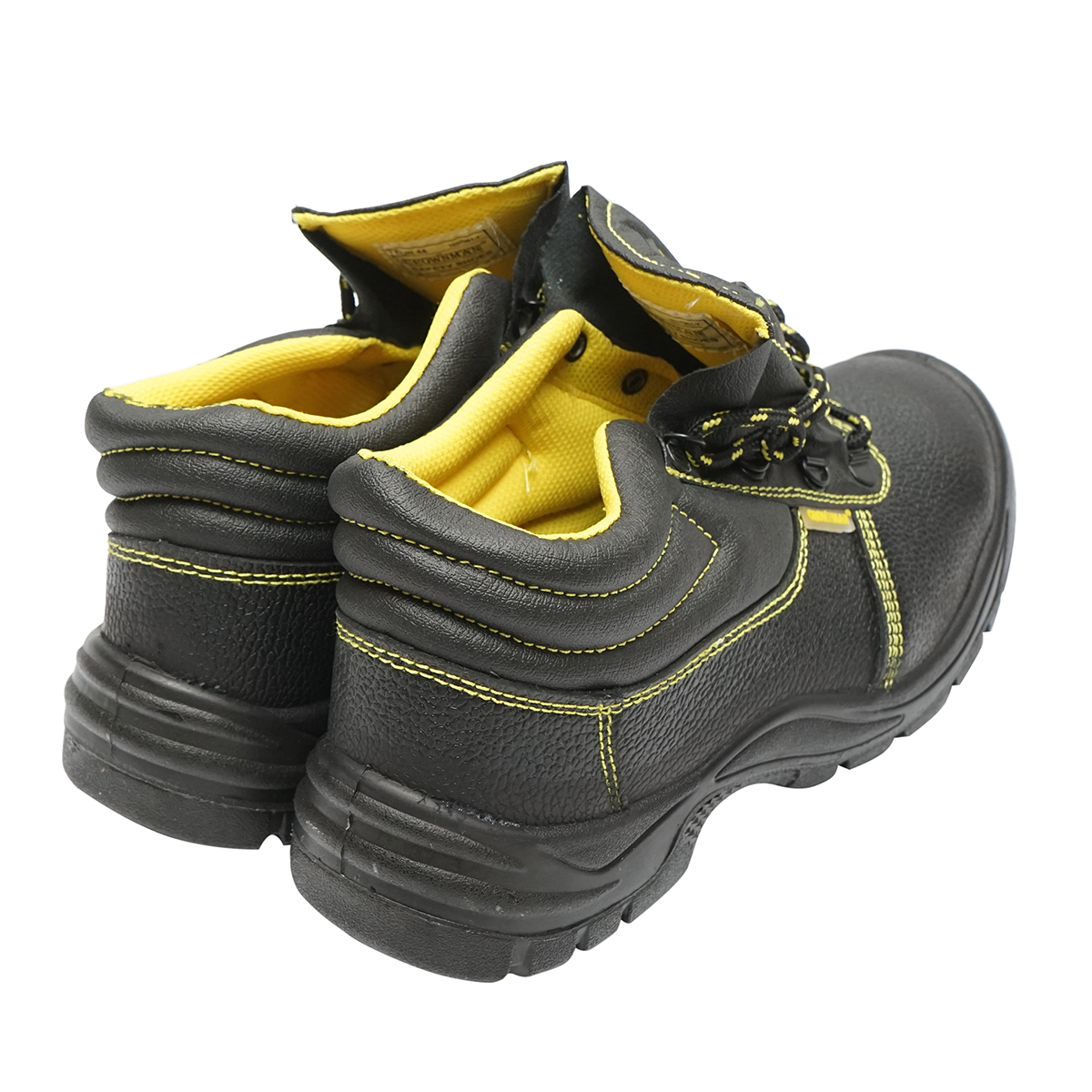 Bocanci de protectie cu bombeu si insertie talpa din otel, marimea 41 Crownman - imagine 3