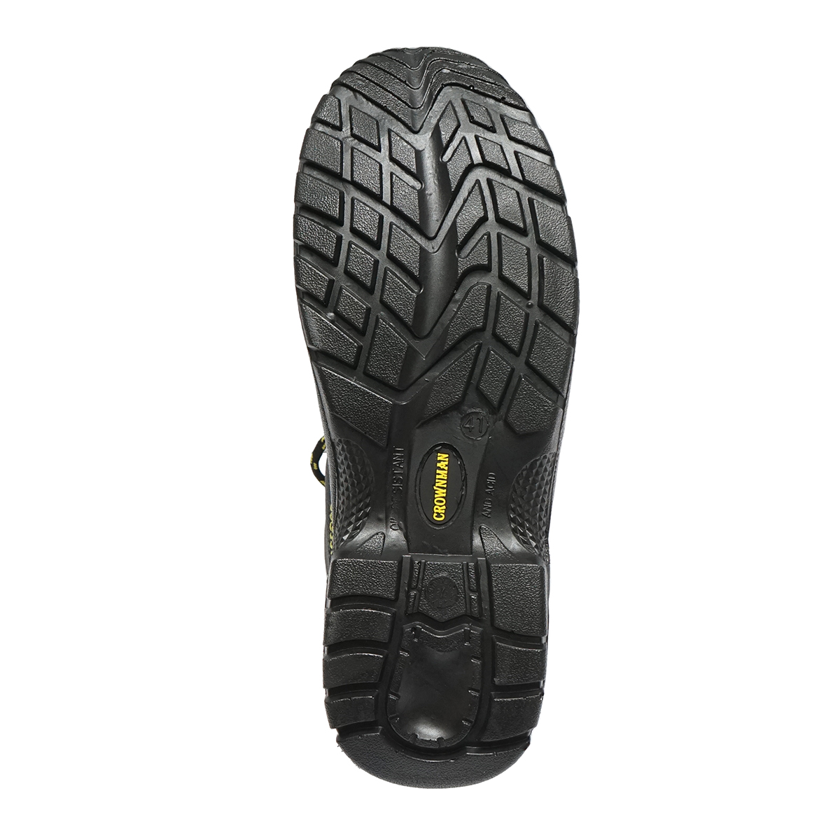 Bocanci de protectie cu bombeu si insertie talpa din otel, marimea 41 Crownman - imagine 8