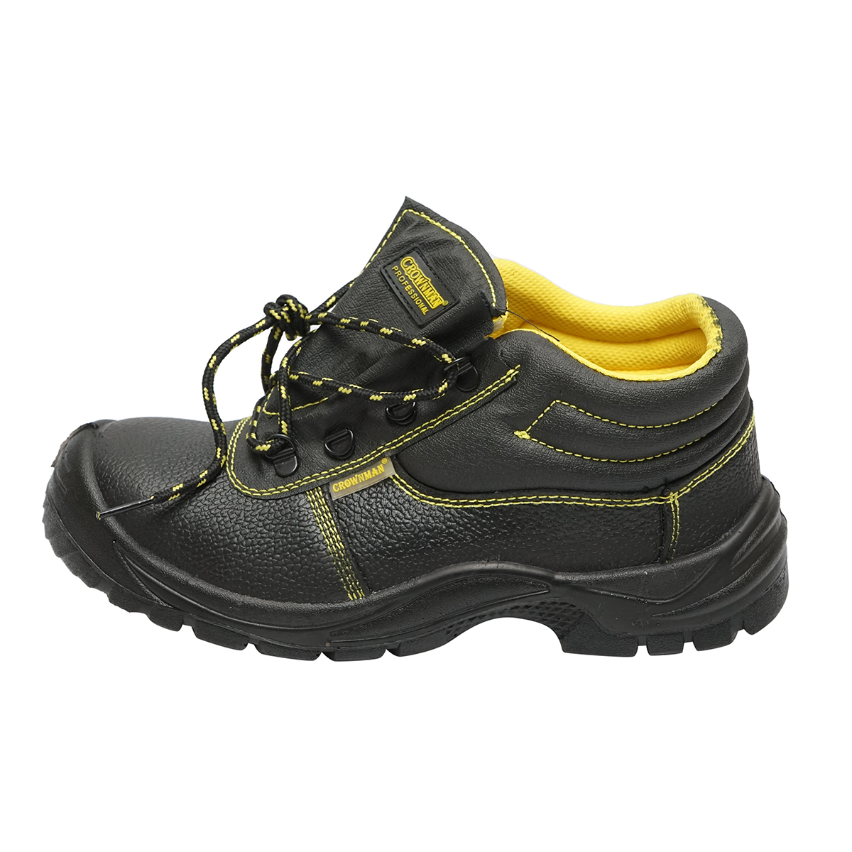 Bocanci de protectie cu bombeu si insertie talpa din otel, marimea 41 Crownman - imagine 4