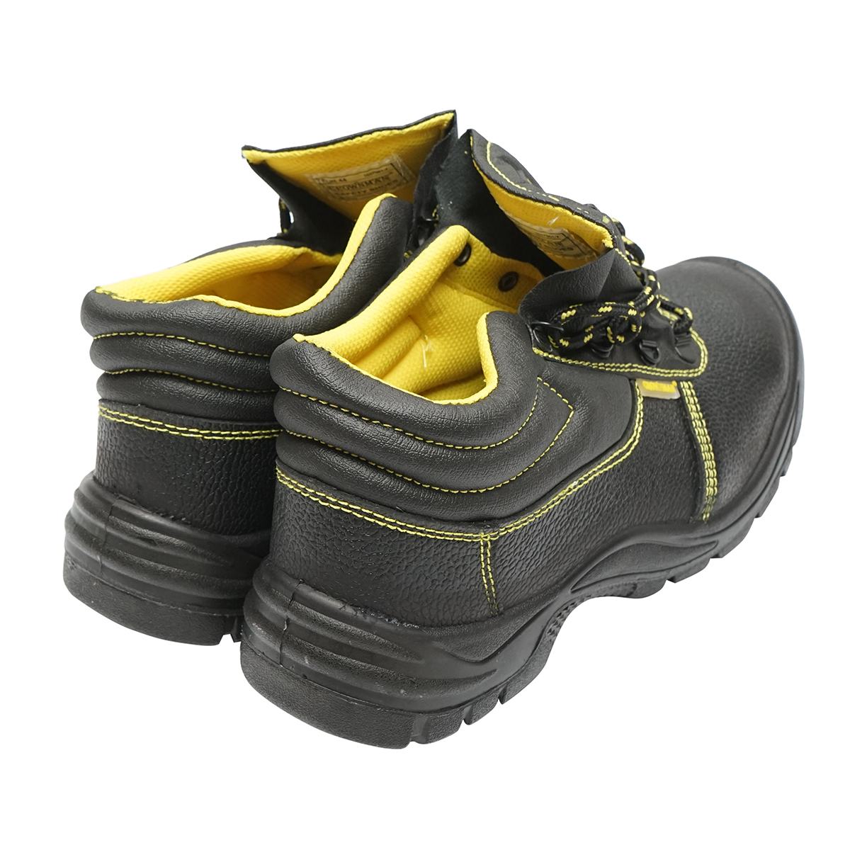 Bocanci de protectie cu bombeu si insertie talpa din otel, marimea 42 Crownman	 - imagine 3