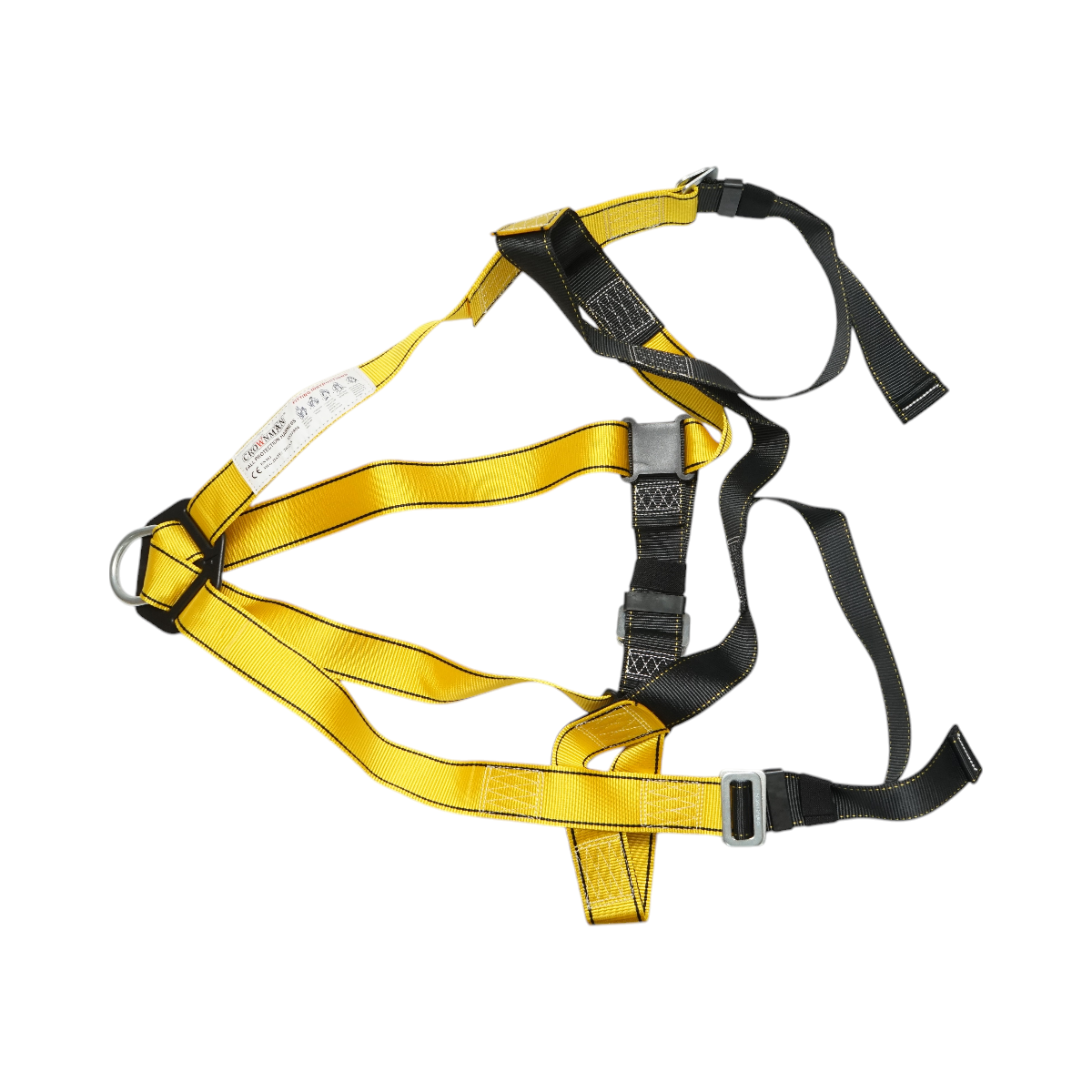 Centura siguranta tip ham reglabila in 3 puncte, latime centura 45mm, rezistenta max. 2000Kg Crownman - imagine 2