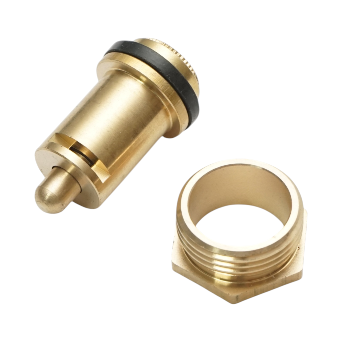 Supapa adapatoare animale cu clapeta 3/4 BSP alama Breckner Germany - imagine 2