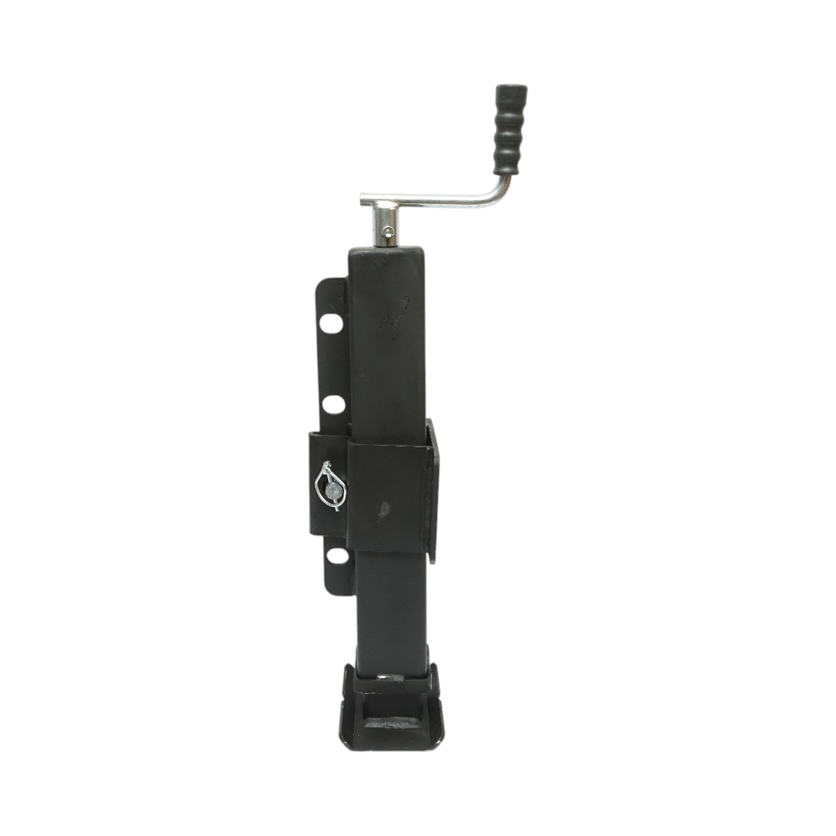 Picior de sprijin remorca reglabil cu manivela 58cm, fixare laterala, sarcina maxima 4000Kg