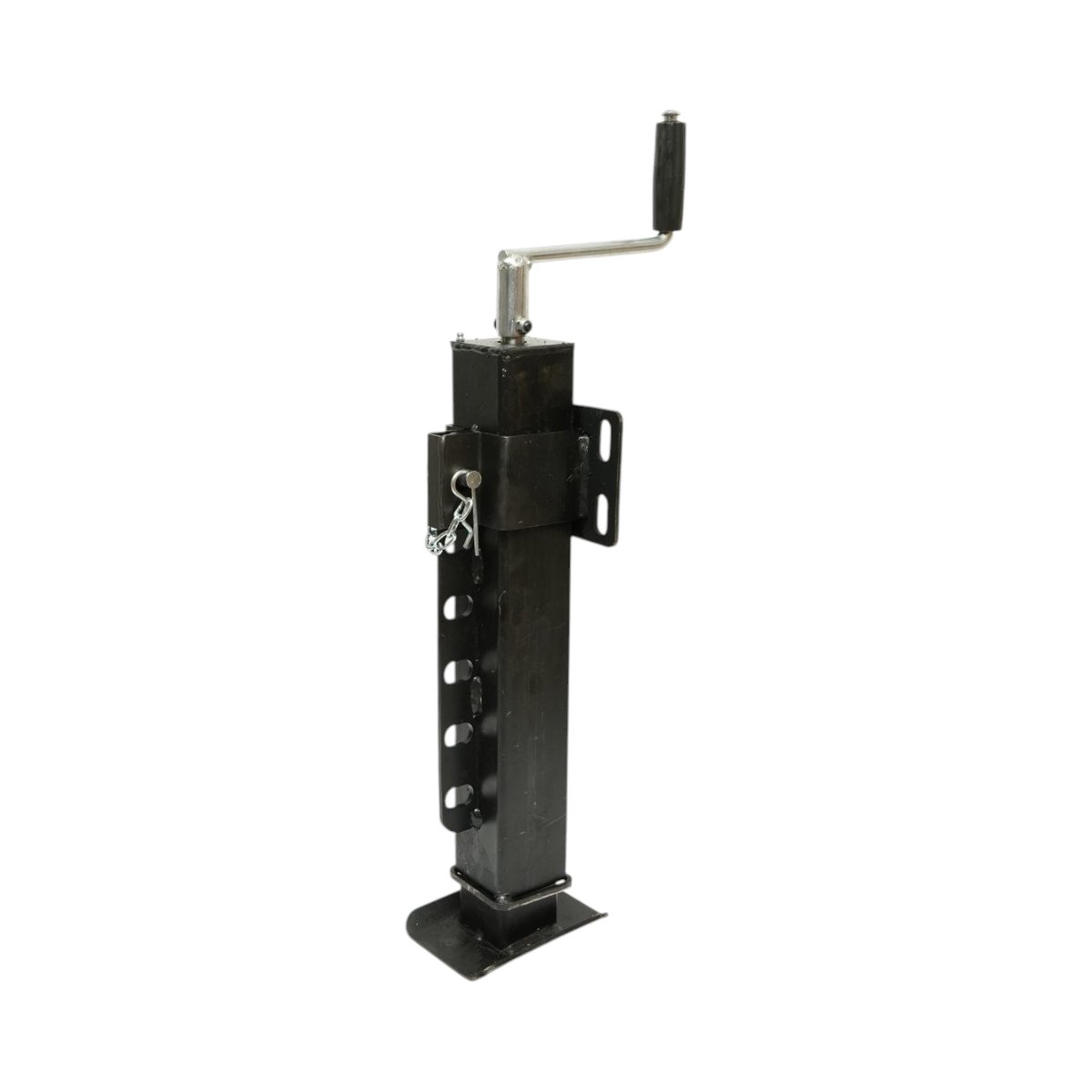 Picior de sprijin remorca reglabil cu manivela 58cm, fixare laterala, sarcina maxima 4000kg