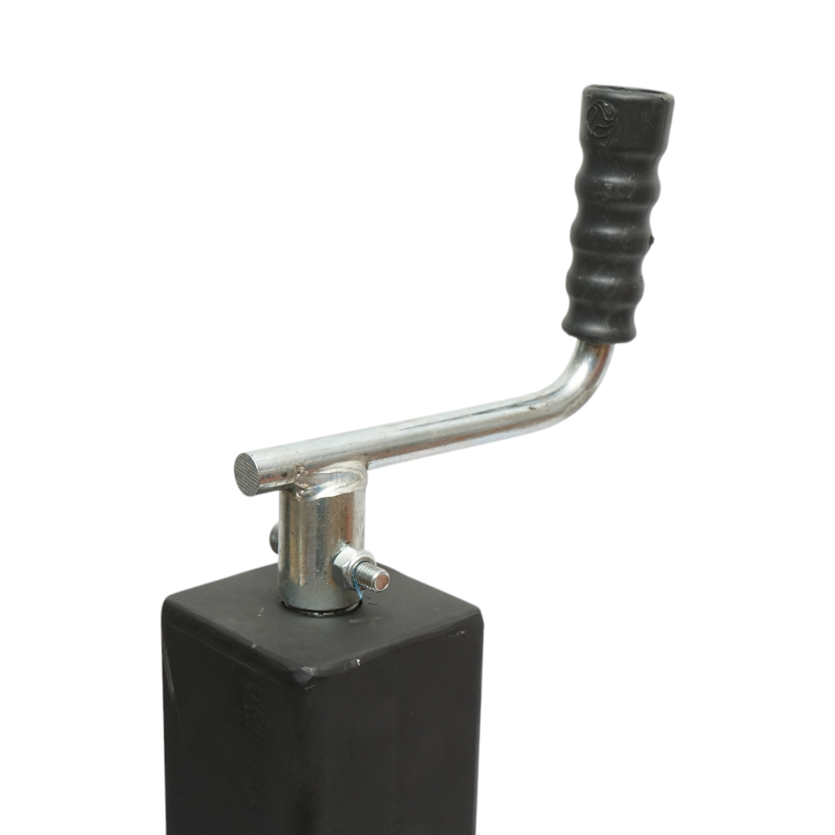 Picior de sprijin remorca reglabil cu manivela 58cm, fixare laterala, sarcina maxima 4000Kg - imagine 6