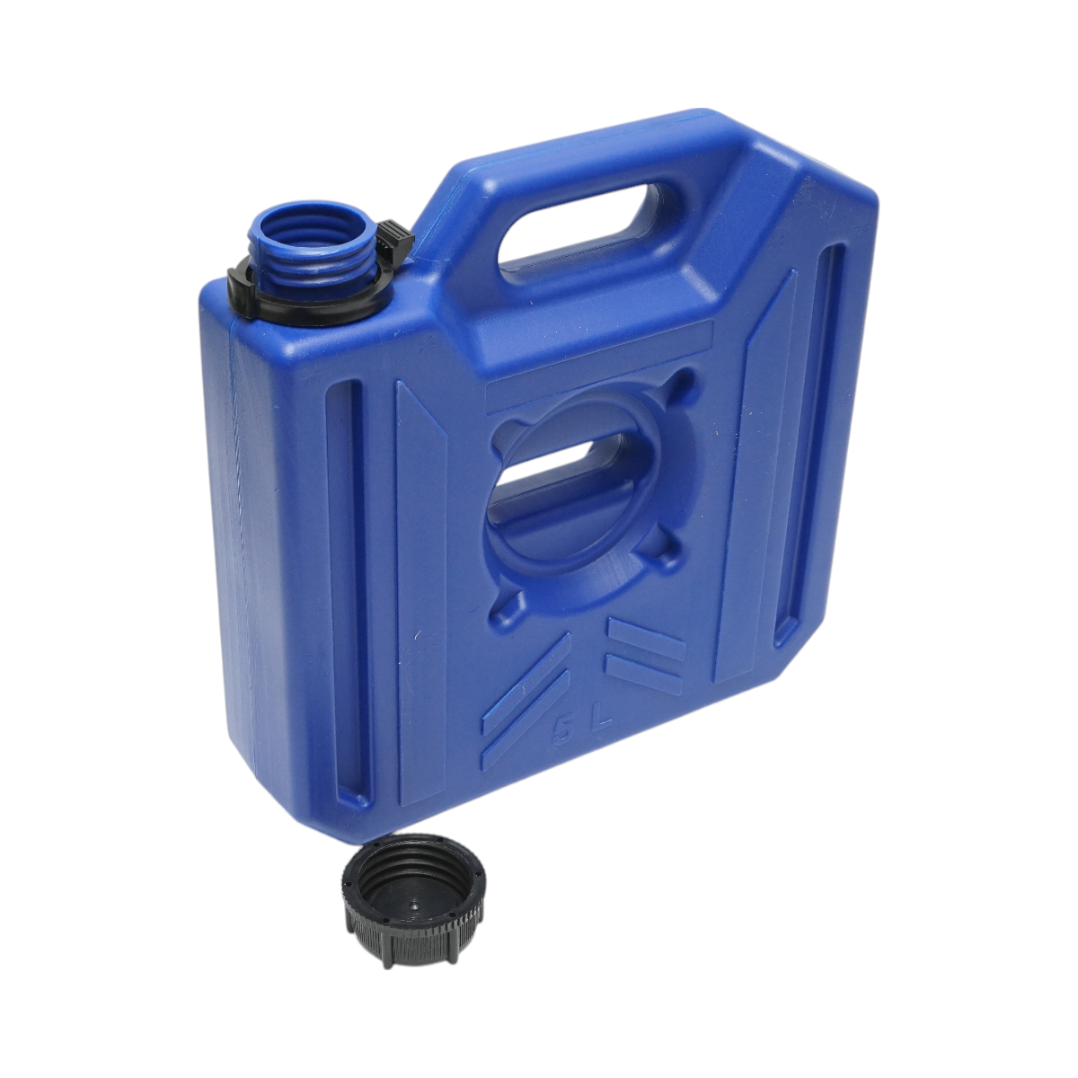 Canistra plastic 5L, dop cu blocator - imagine 2