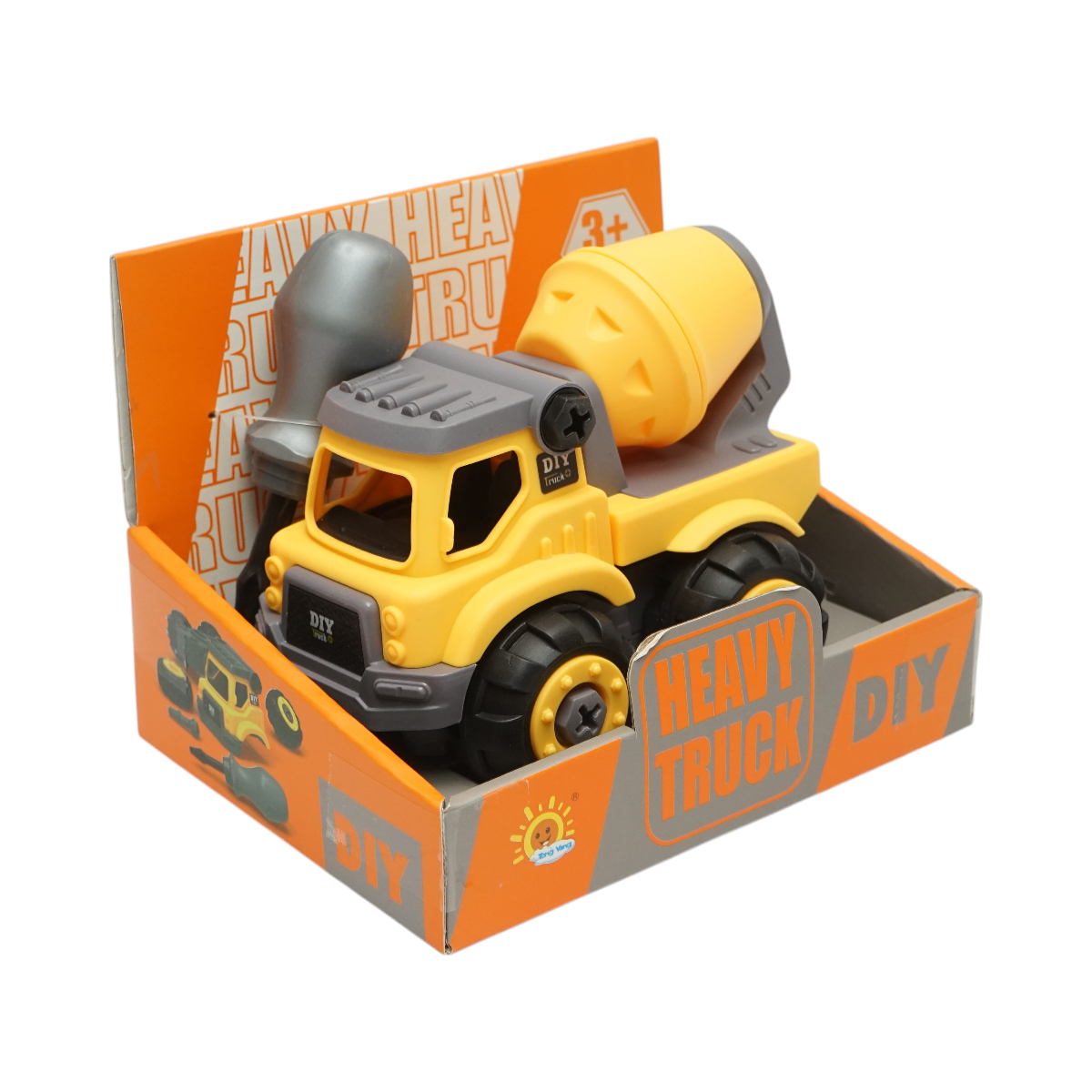 Camion betoniera jucarie tip Montessori +3 ani