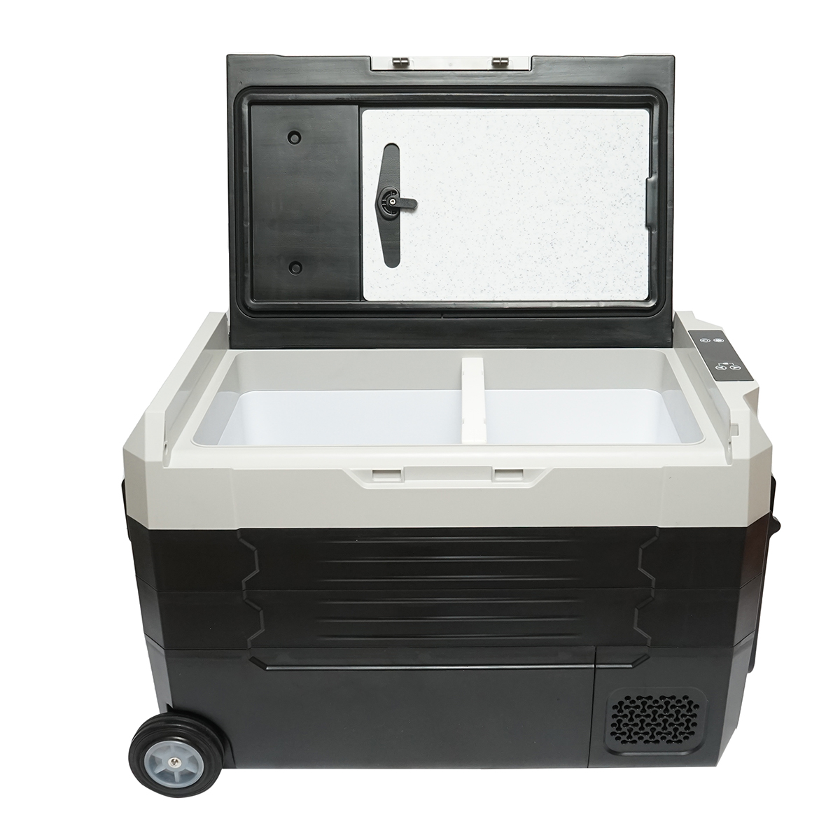 Frigider auto cu compresor 12-24-220V, 45W, capacitate 39.7L tip troler 726x390x443mm - imagine 4